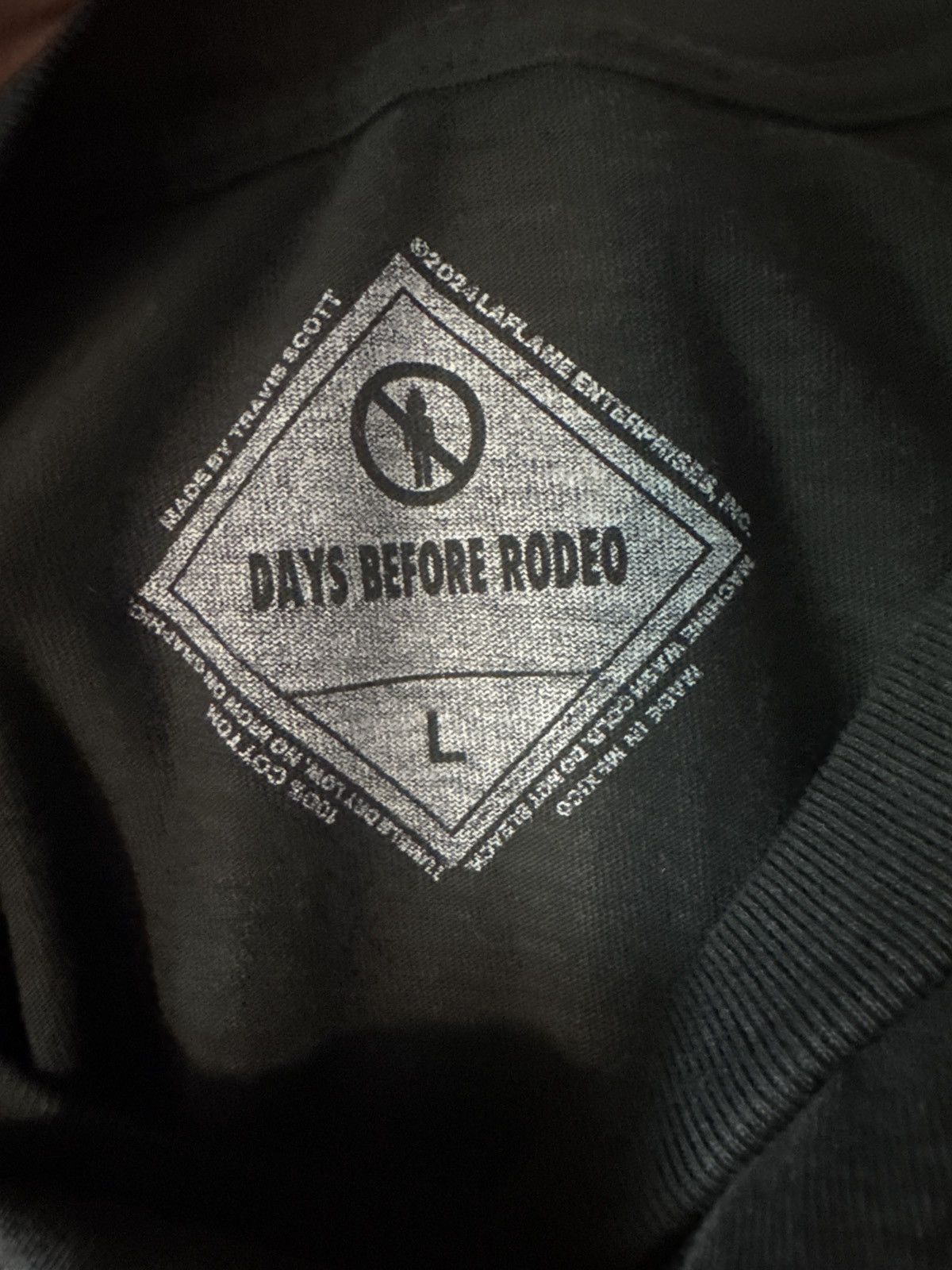 Travis Scott Travis Scott DBR Tee Size US L / EU 52-54 / 3 - 3 Thumbnail