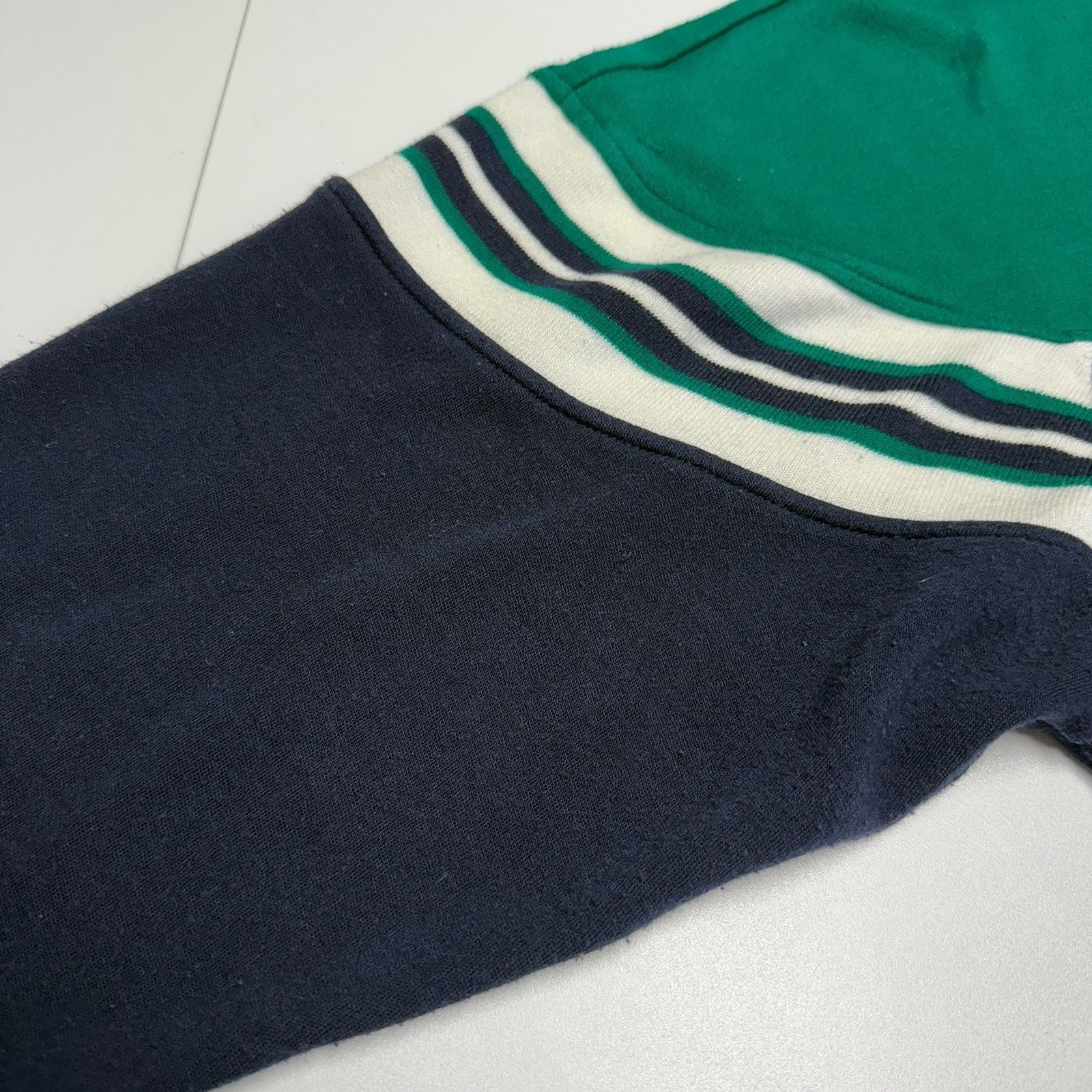 Pierre Cardin × Vintage Vintage Pierre Cardin Jacket Full Zip Mens Large Green/Blue Size US L / EU 52-54 / 3 - 9 Thumbnail