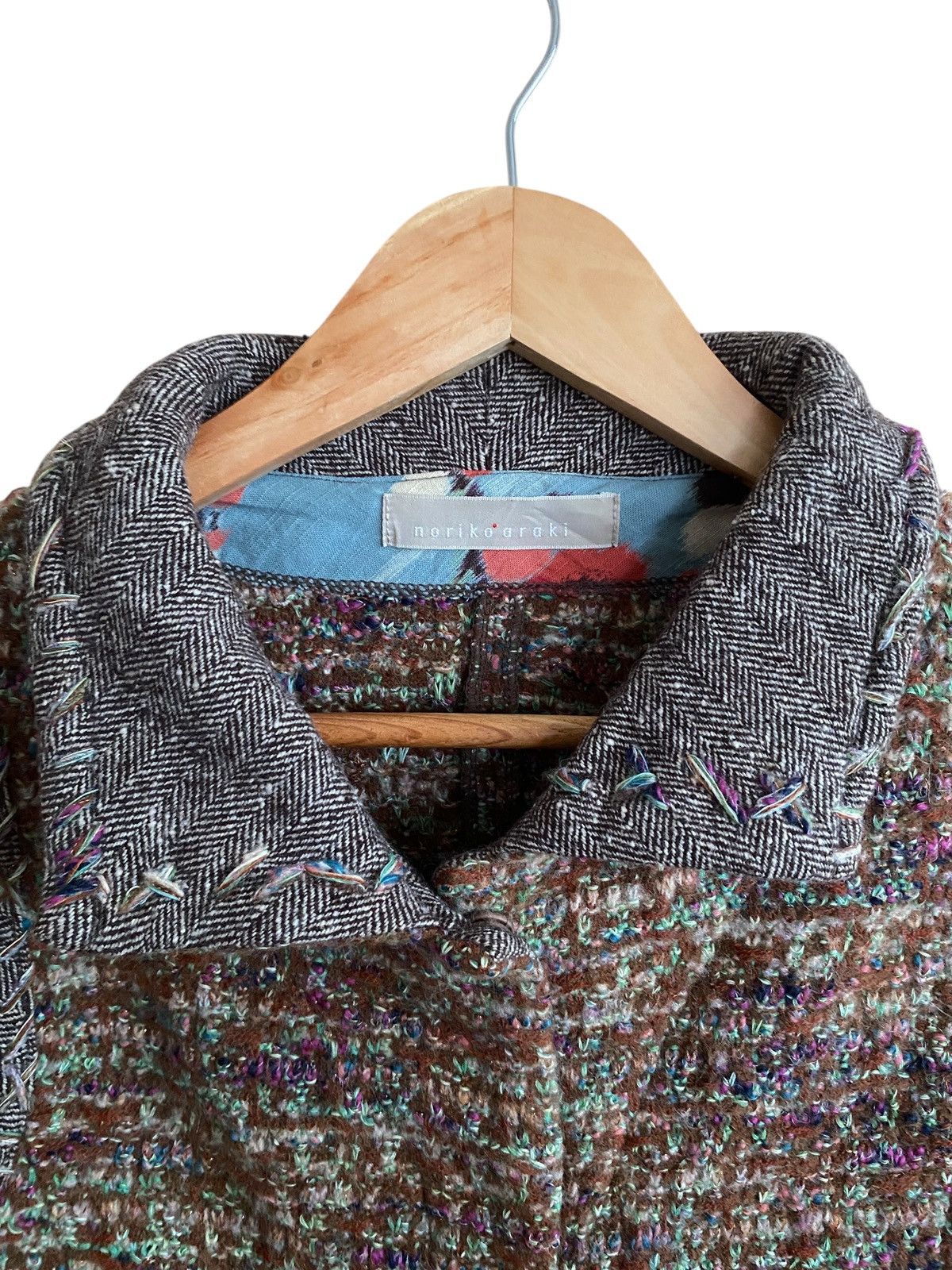 Japanese Brand Vintage Japanese Brand Noriko Araki Wool Vests 2000s Size US L / EU 52-54 / 3 - 3 Thumbnail