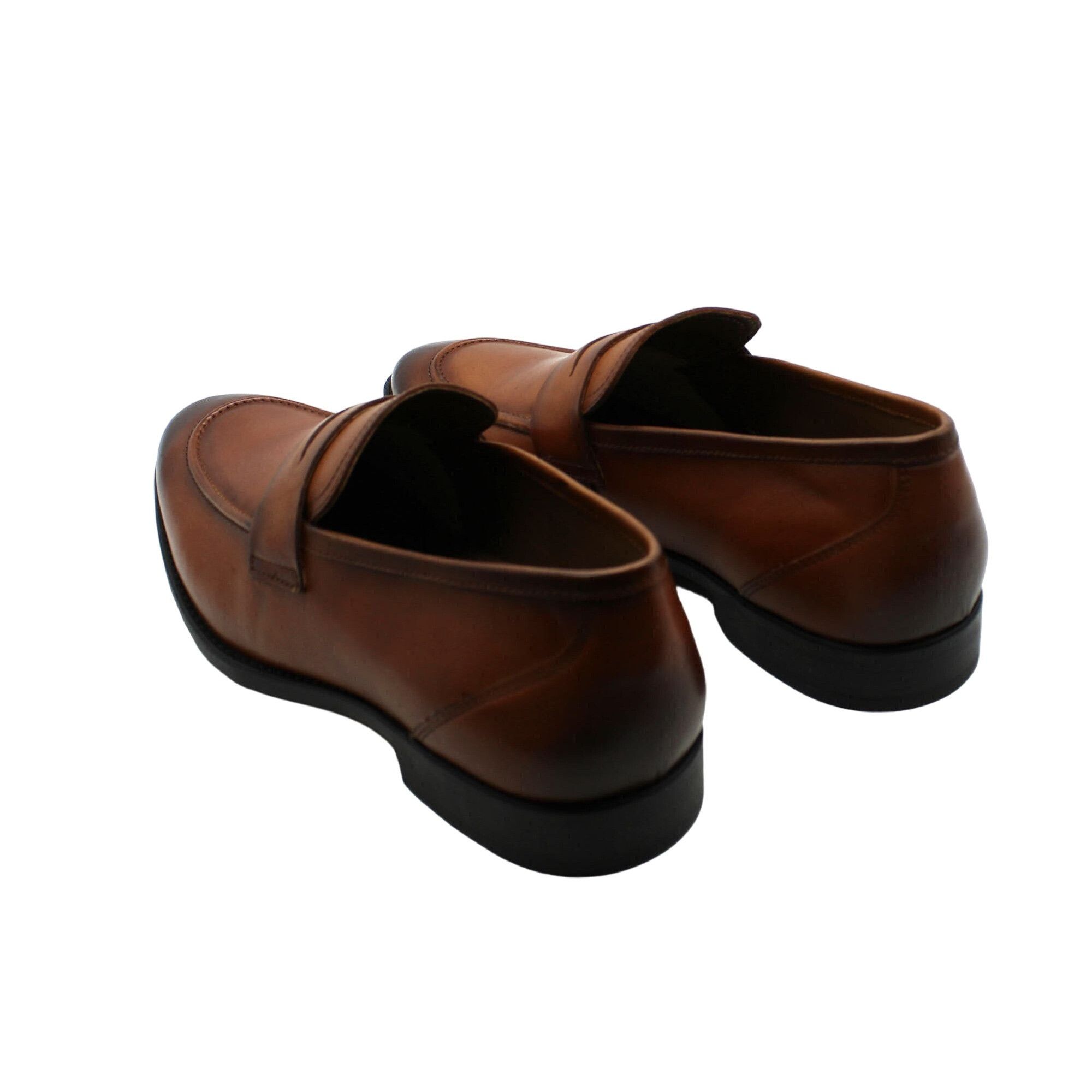 Other Thomas & Vine Men's Bishop Apron Toe Penny Loafers Size US 9.5 / EU 42-43 - 7 Thumbnail
