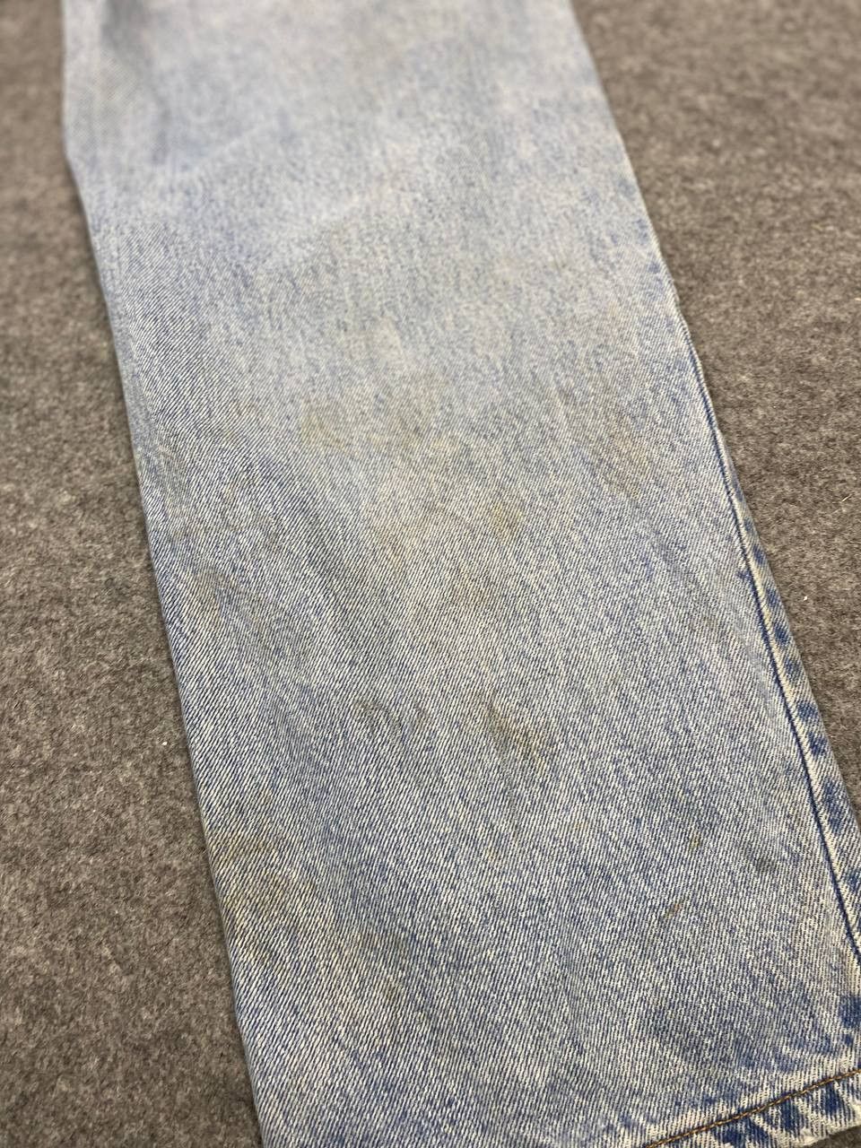 Levi's vintage levis 550 lightwash denim nice design Size US 37 - 7 Thumbnail