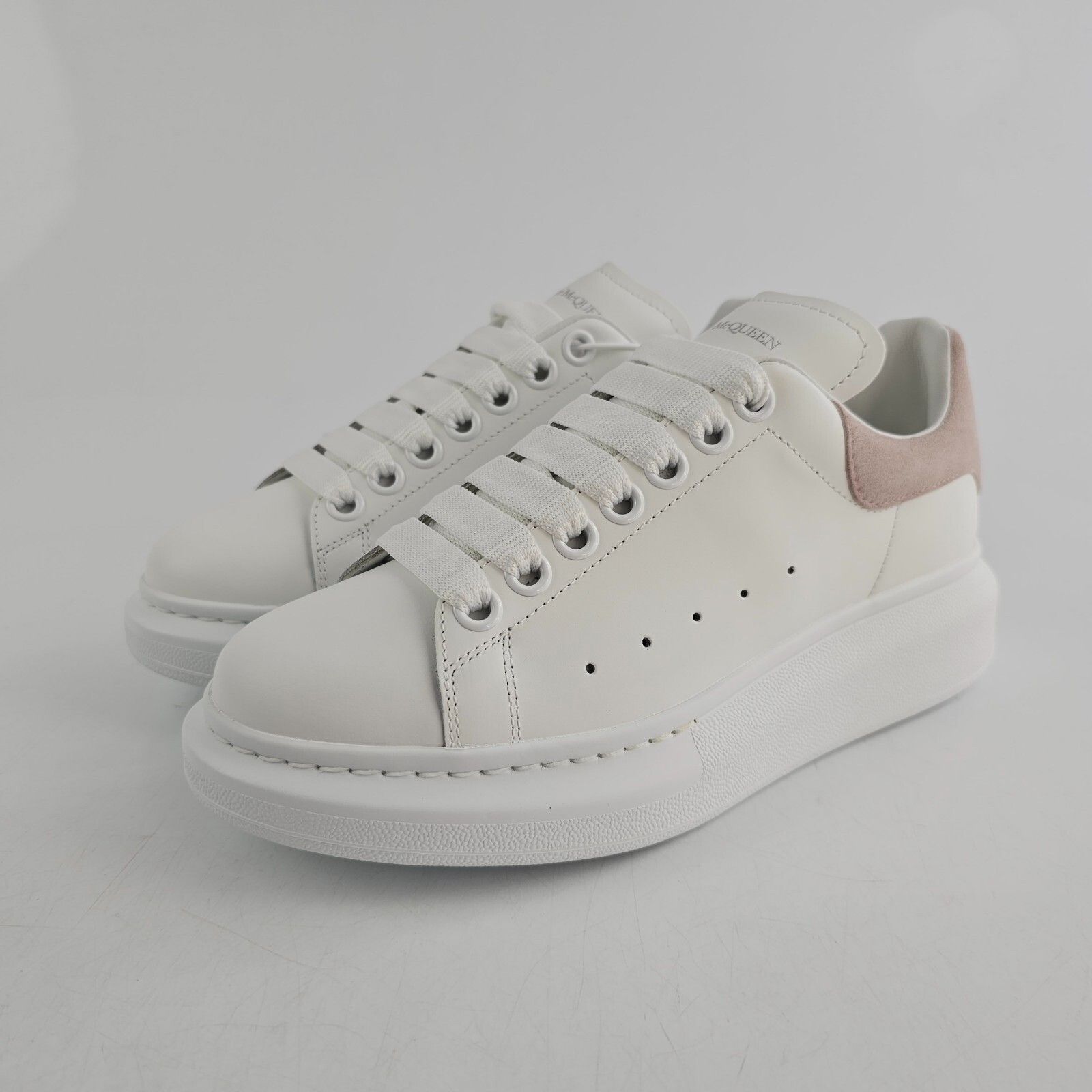ALEXANDER MCQUEEN Oversized Women's White And Pink Sneakers