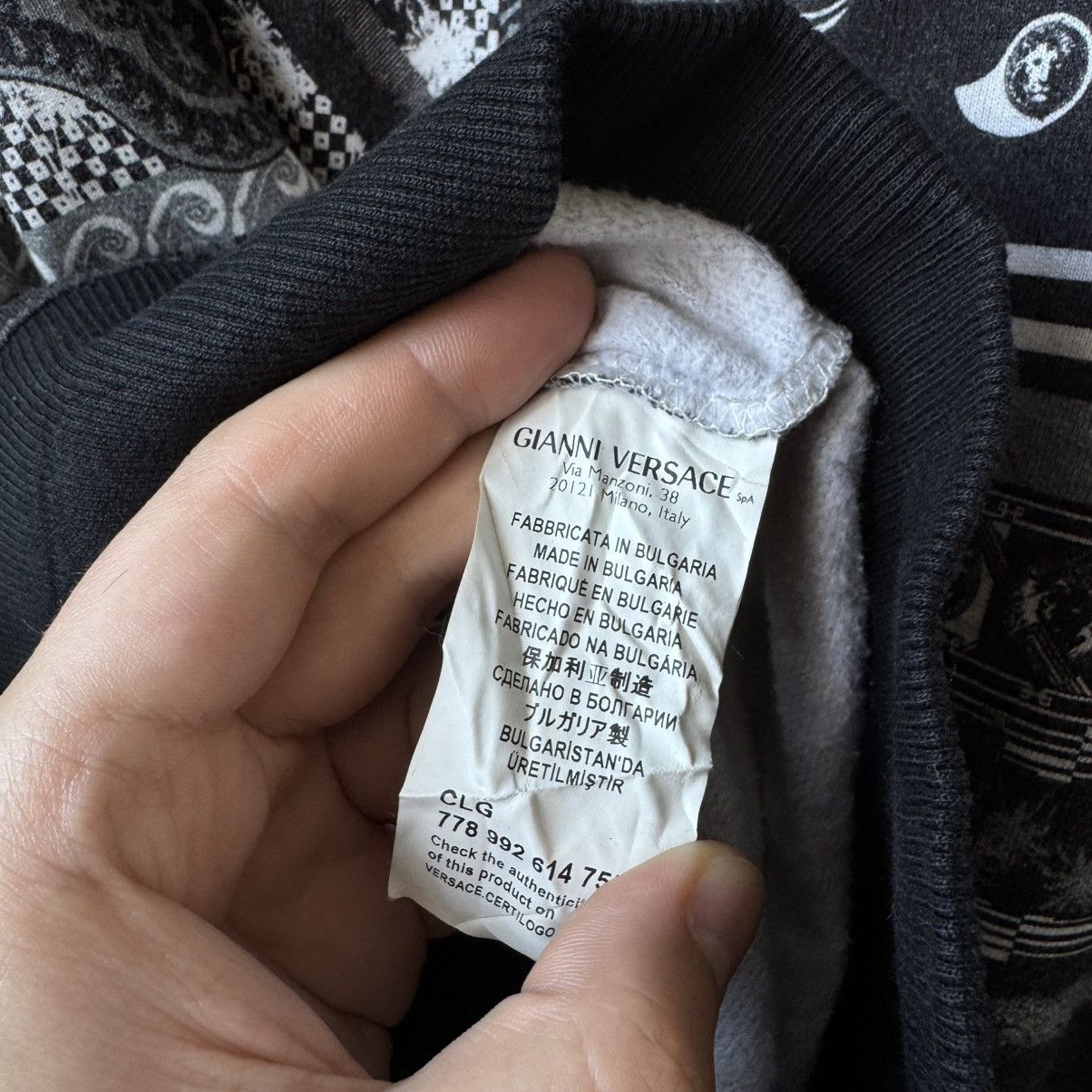 Versus Versace Versace Versus Hoodie Size US L / EU 52-54 / 3 - 10 Thumbnail