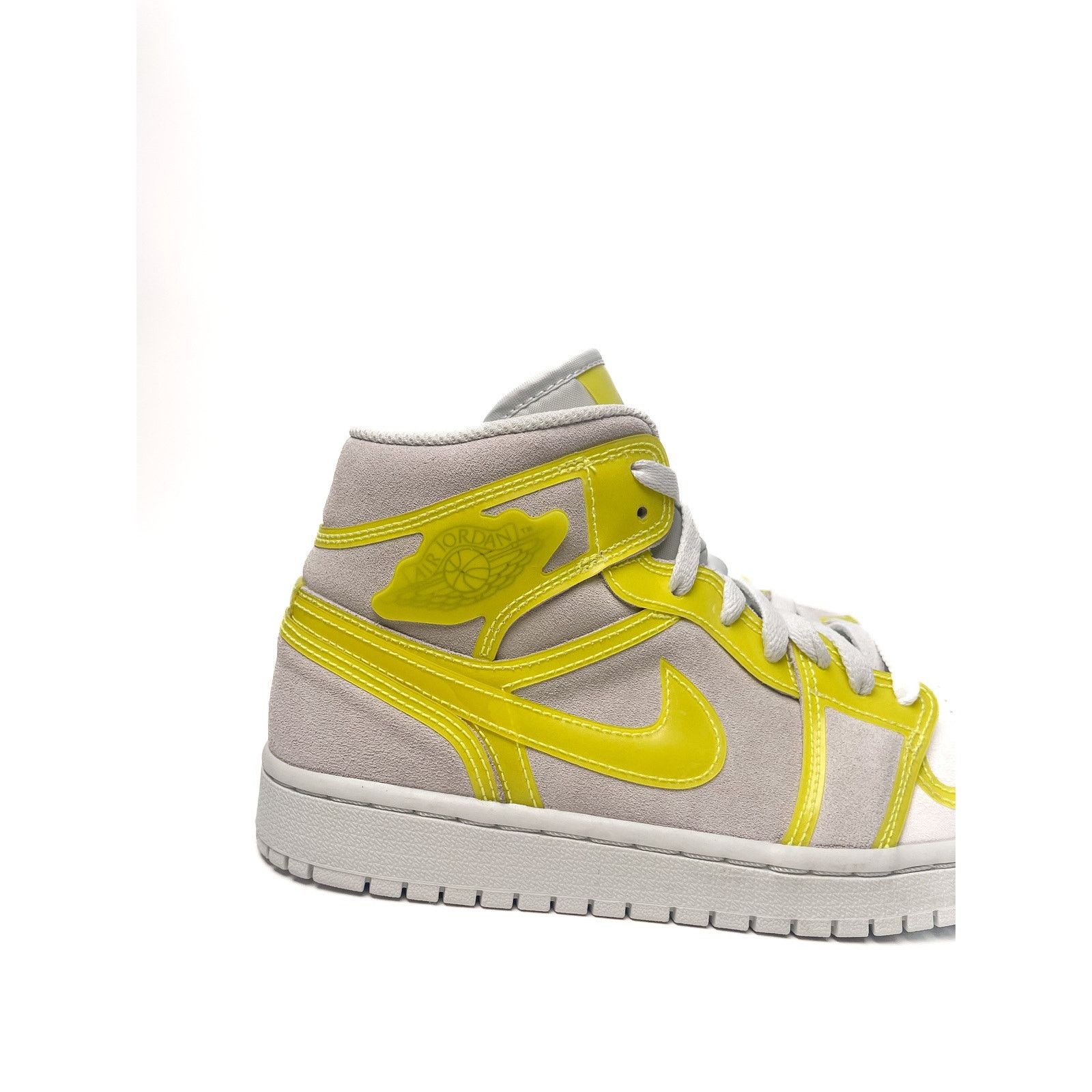Nike White/Yellow Laser Sneakers Size US 9.5 / IT 39.5 - 6 Thumbnail