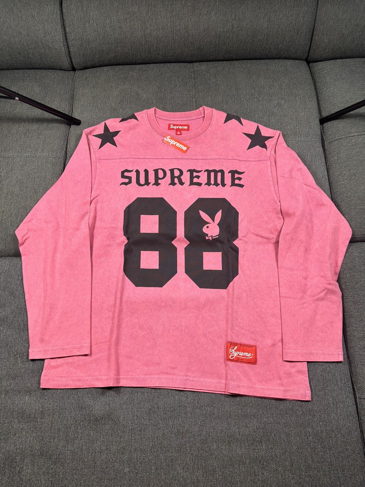 Playboy × Supreme Supreme playboy L/S Football top | Grailed