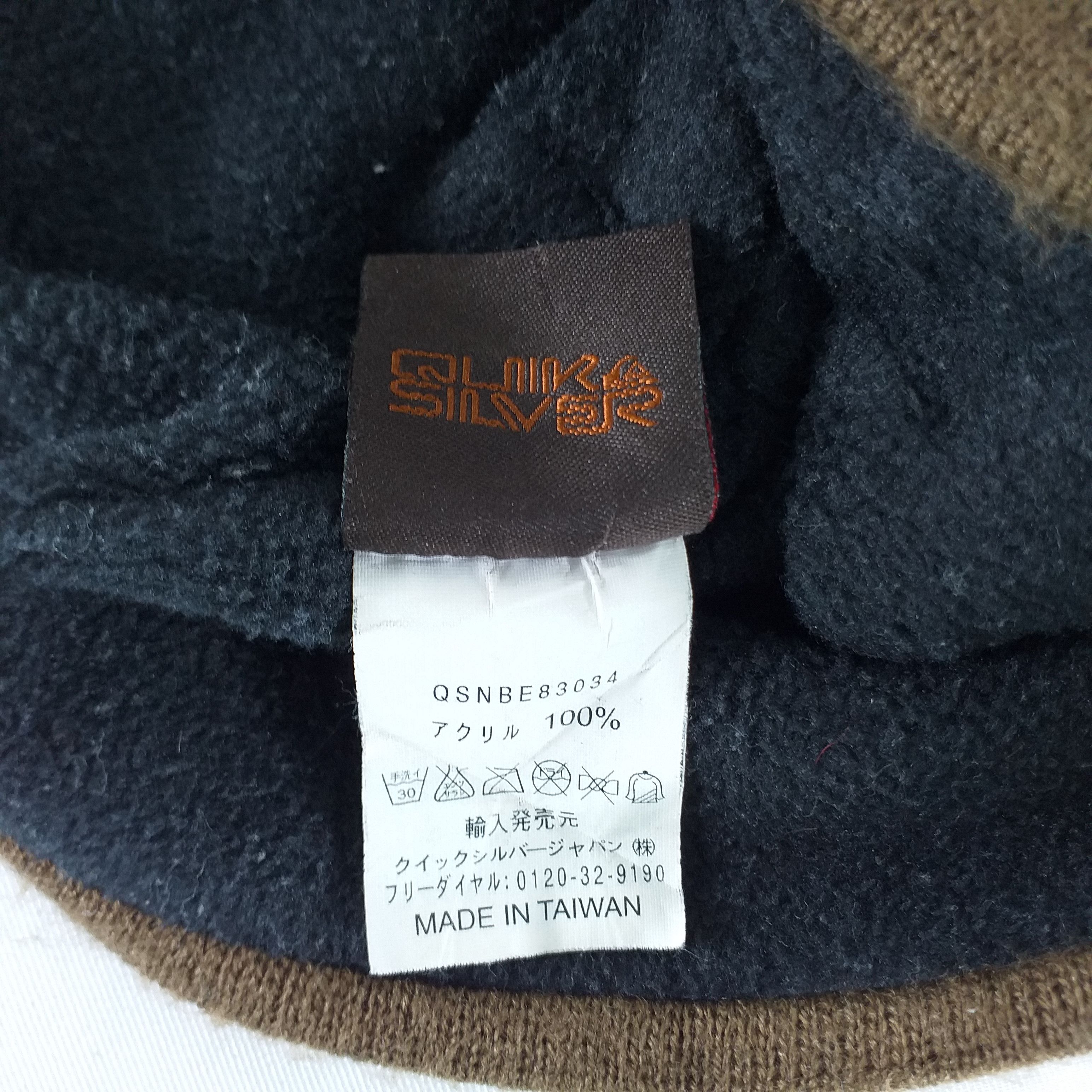 Quiksilver Star Quicksilver Embroidery Logo Snow Cap Hat Beanie -BN230 Size ONE SIZE - 5 Thumbnail
