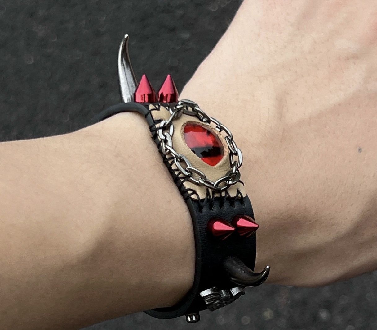 Japanese Brand × Vintage Retro punk bracelet Size ONE SIZE - 4 Thumbnail