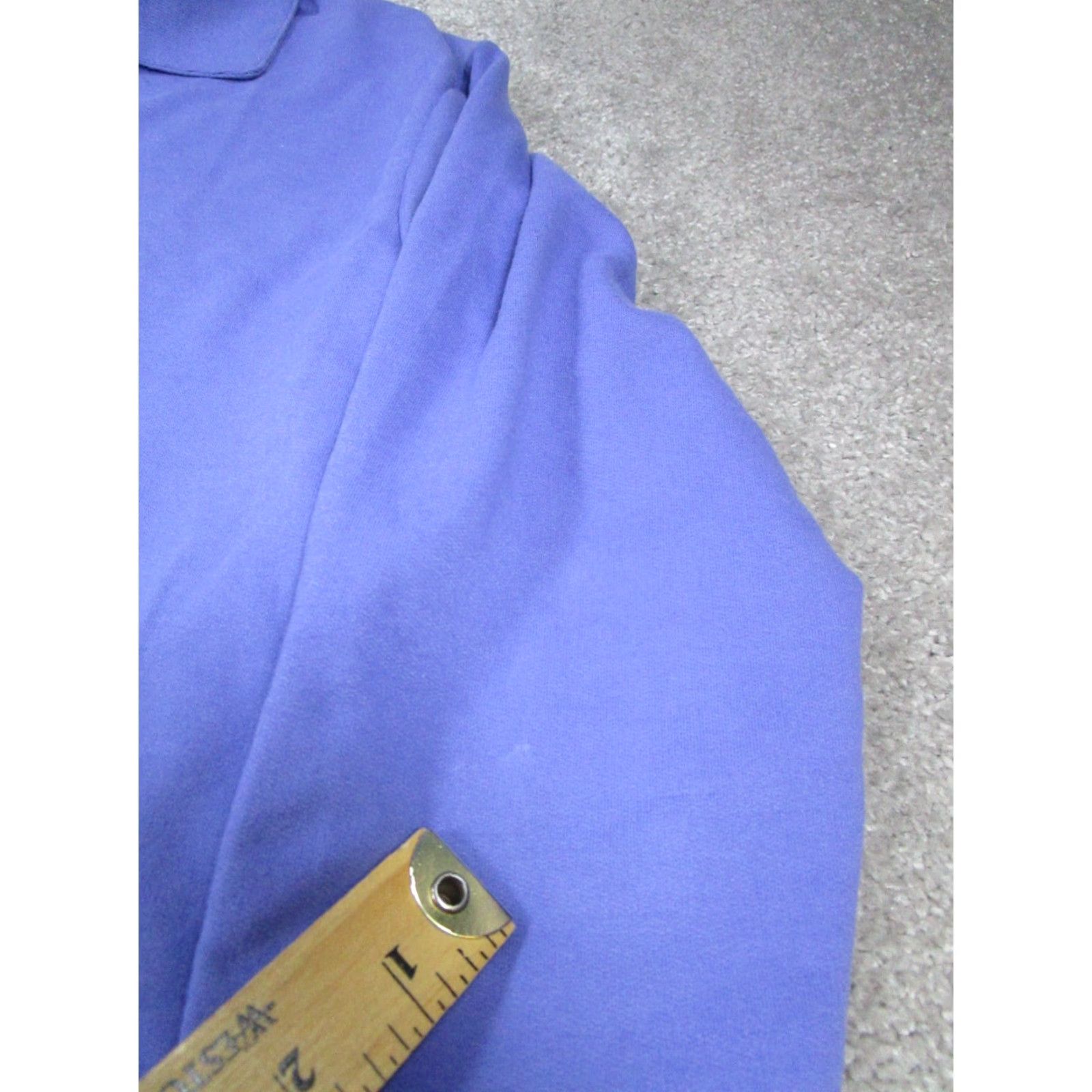 Athleta VINTAGE Athleta Shirt Womens XS Purple Cotton Blend Pullover Activewear Yoga Running & Training Women Size XS / US 0-2 / IT 36-38 - 5 Thumbnail
