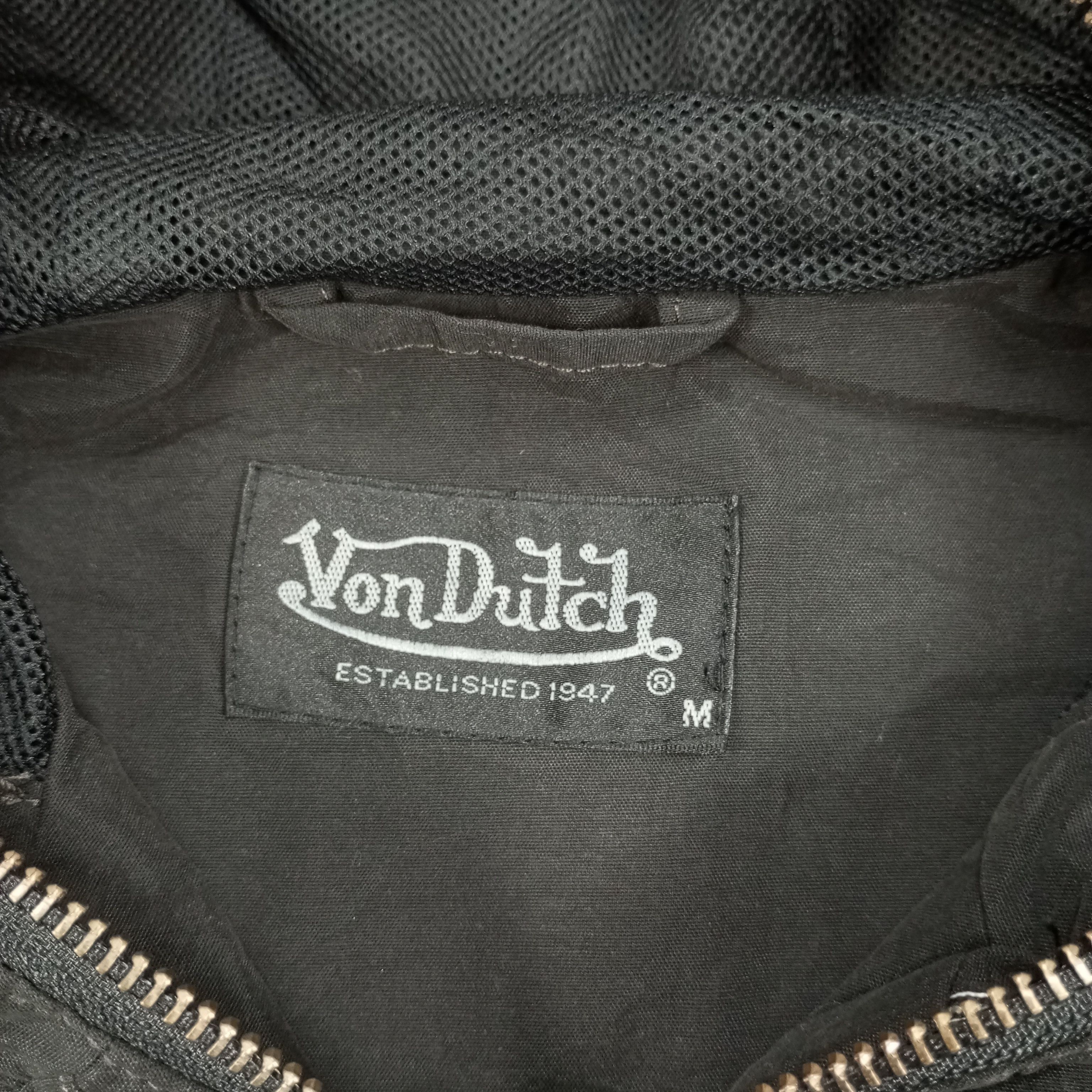 Vintage × Von Dutch Von Dutch X Custom Art Skulls Design Rock Punk Style Jacket Size US M / EU 48-50 / 2 - 6 Thumbnail
