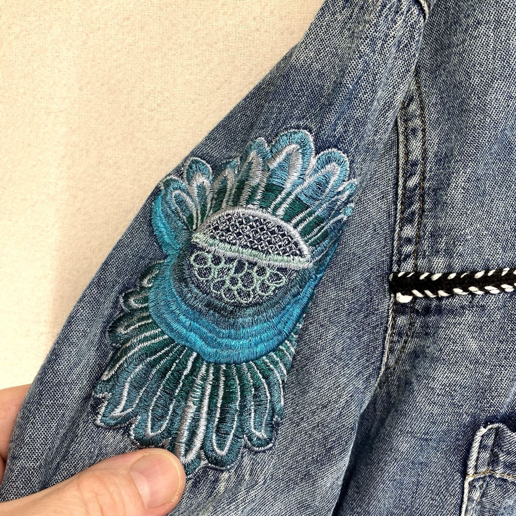 Denime VINTAGE No (adjust if vintage) - Sorry, cannot determine vintage status from provided data. Size XXL / US 16-18 / IT 52-54 - 4 Thumbnail