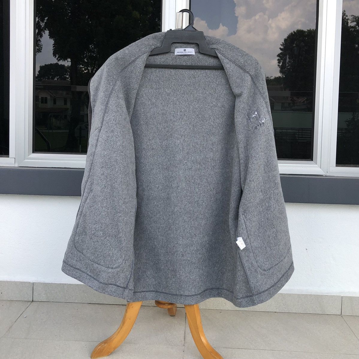 Pierre Balmain Pierre Balmain Paris Men Fleece Cardigan Casual Jacket Size US M / EU 48-50 / 2 - 7 Thumbnail