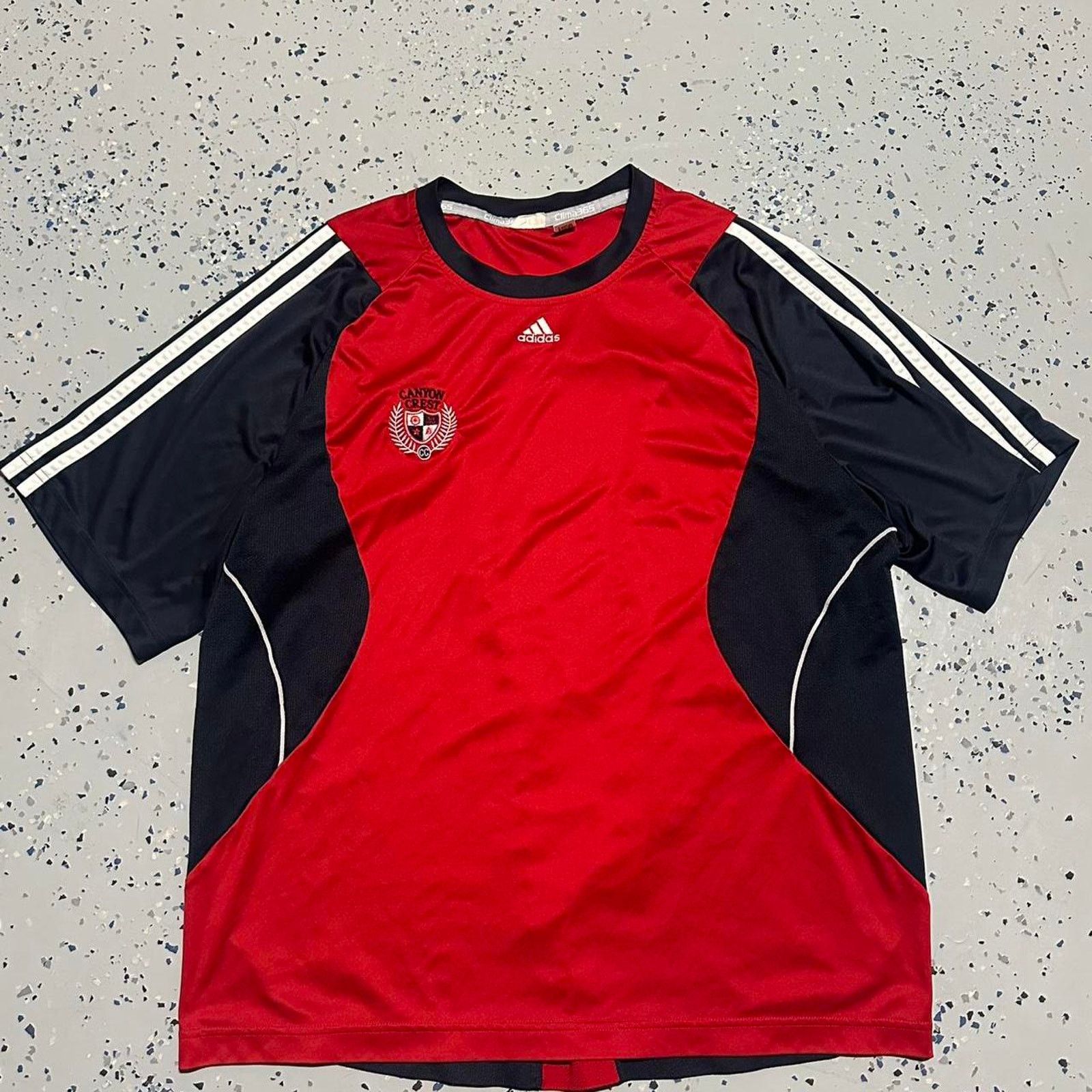 Adidas 2006 Adidas Canyon Crest Red Soccer Shirt Jersey Size US L / EU 52-54 / 3 - 1 Thumbnail