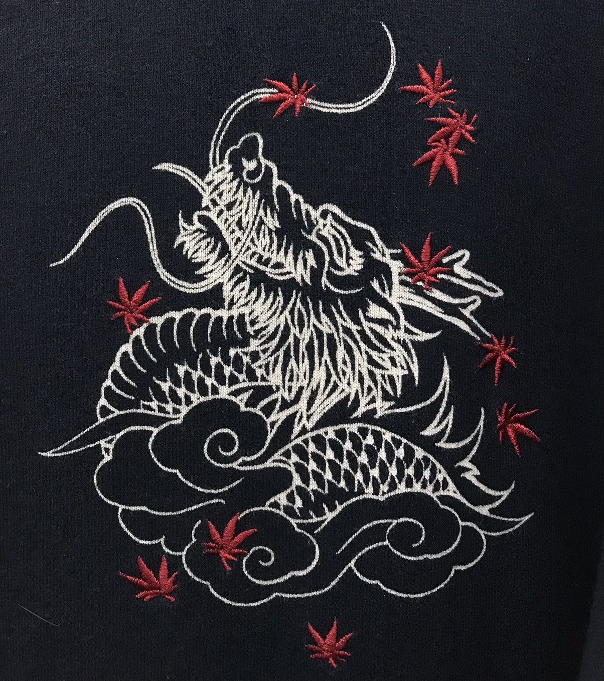Japanese Brand × Vintage Vintage Japanese Dragon Sukajan Long Sleeve Shirt Size US L / EU 52-54 / 3 - 7 Thumbnail