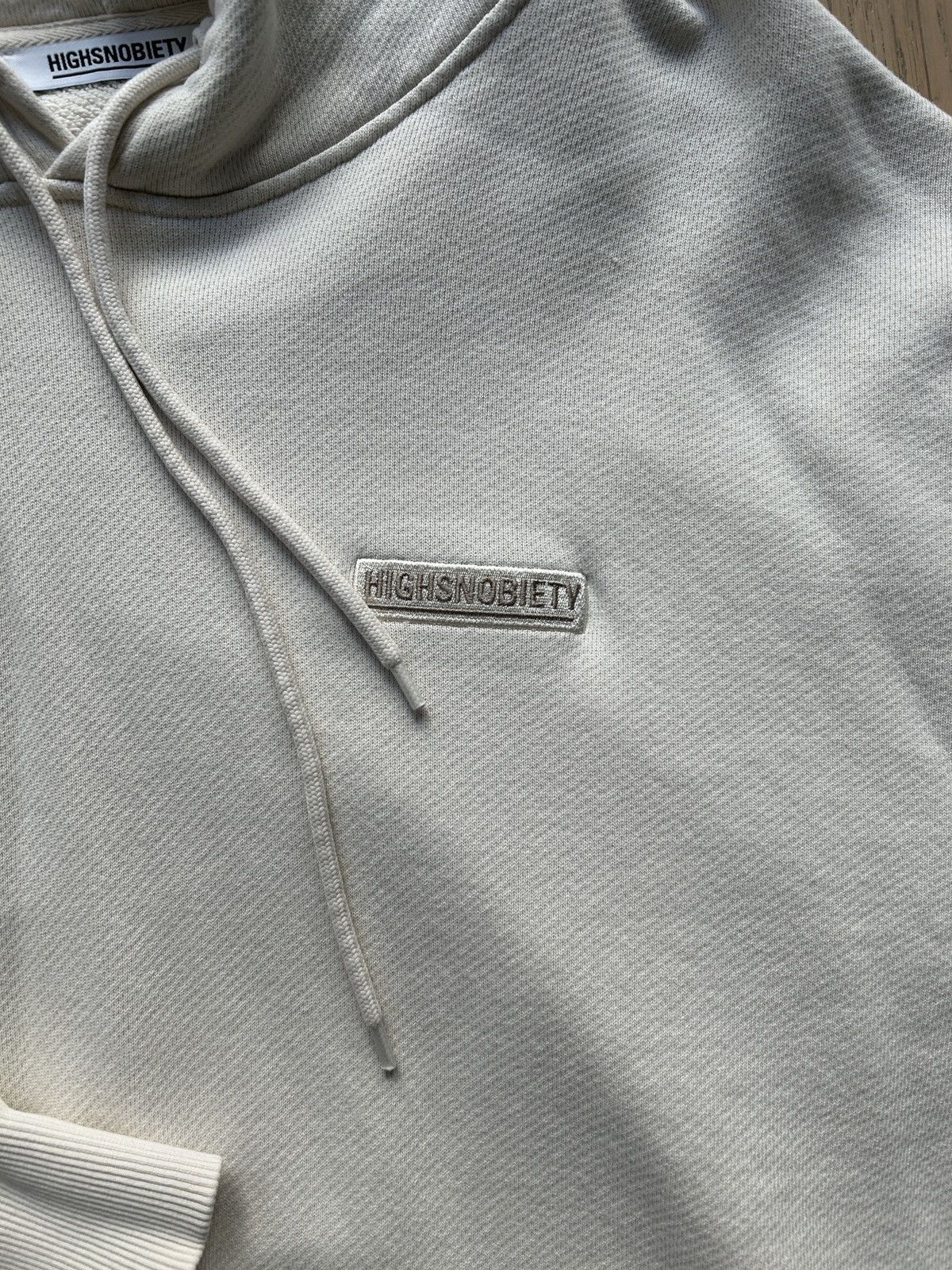 Highsnobiety Highsnobiety Beige Hoodie Size US XL / EU 56 / 4 - 5 Thumbnail