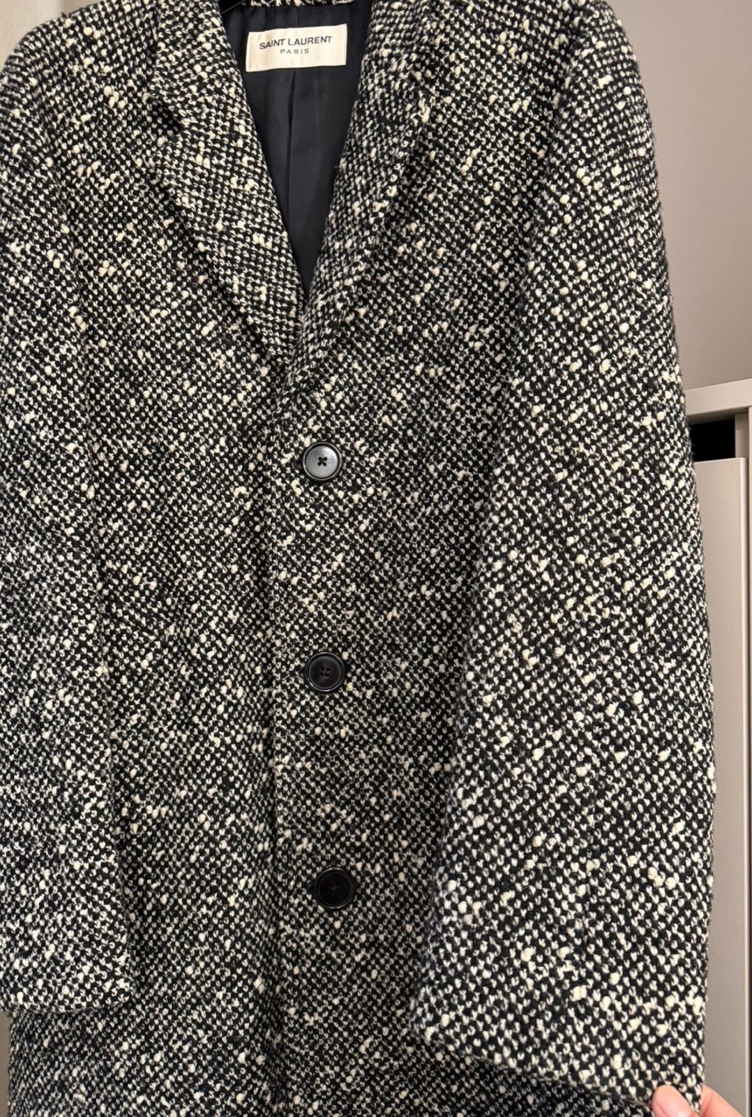 Saint Laurent Paris Saint Laurent SLP 14FW Runway Chesterfield Coat Size US M / EU 48-50 / 2 - 3 Thumbnail