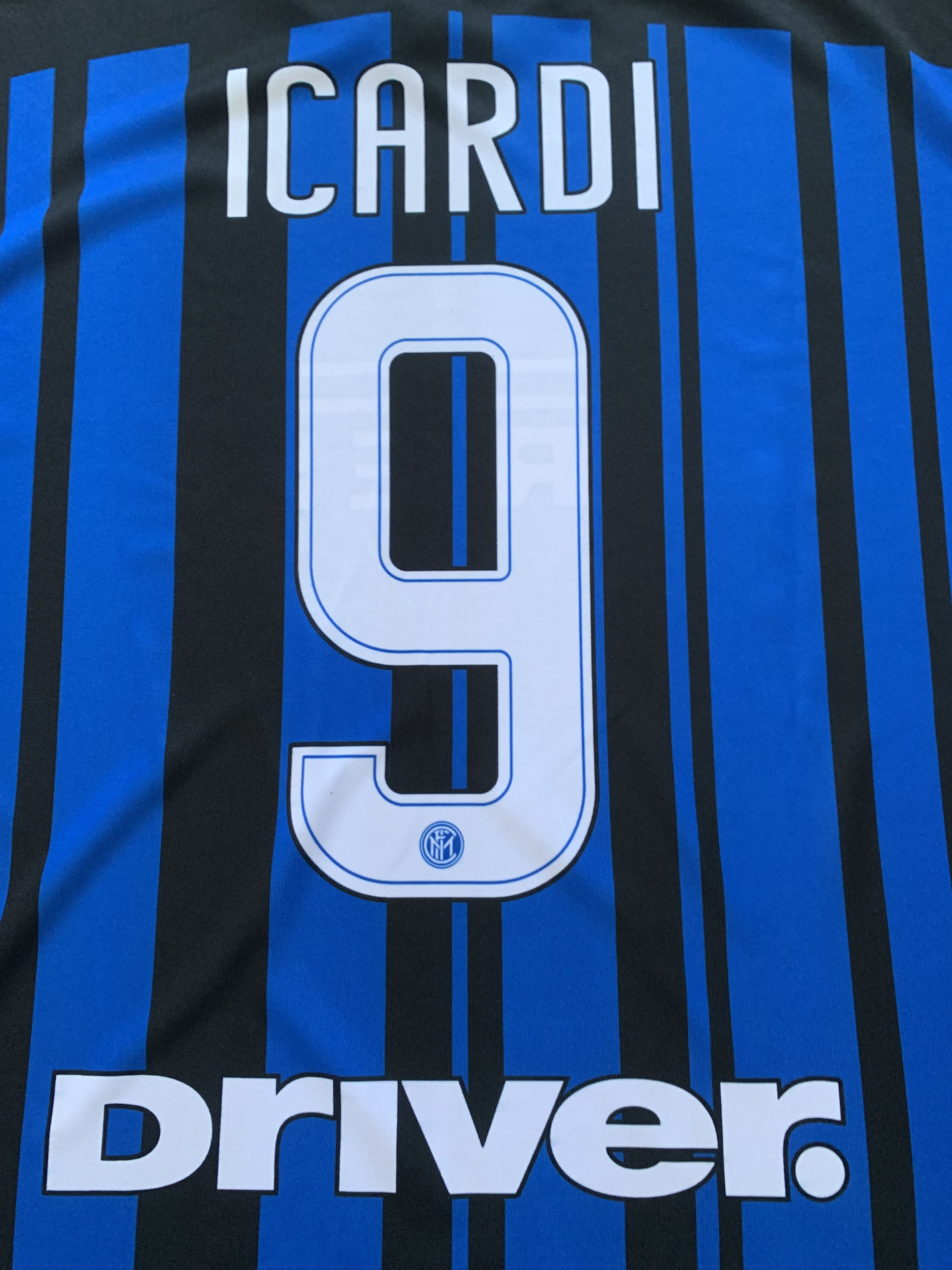 Other Inter Milan Football Shirt #9 Icardi 2017-2018 Size US XL / EU 56 / 4 - 3 Thumbnail