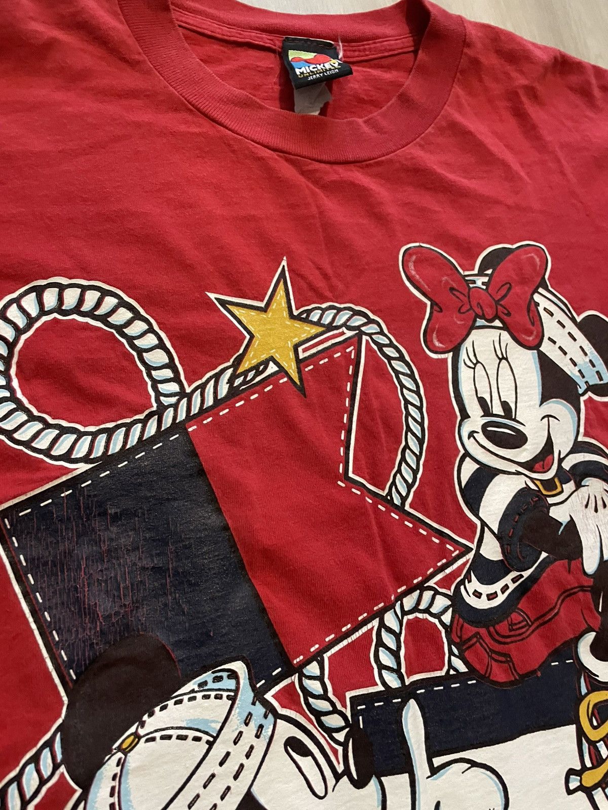 Disney VTG 90s Disney x Jerry Leigh Mickey & Minnie Sailor Sz OSFA Size US XXL / EU 58 / 5 - 3 Thumbnail