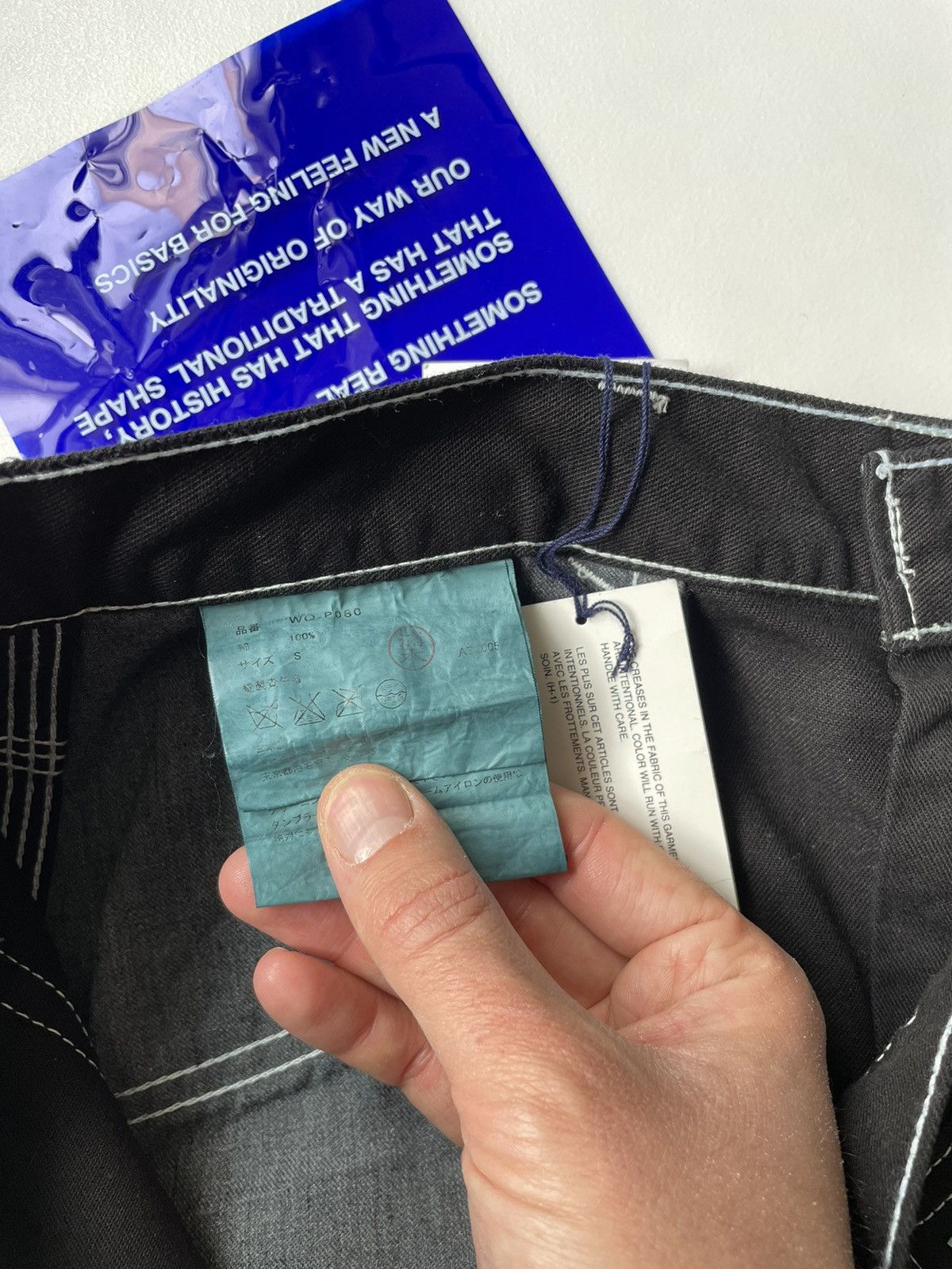Comme des Garcons S/S 06 Contrast Stitch Work Trousers Size US 34 / EU 50 - 5 Thumbnail