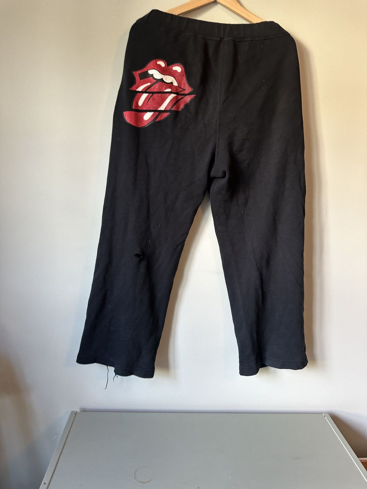 Comme des Garcons Homme Plus × The Rolling Stones CDG Homme Plus x The Rolling Stones Sweatpants Size US 32 / EU 48 - 1 Thumbnail