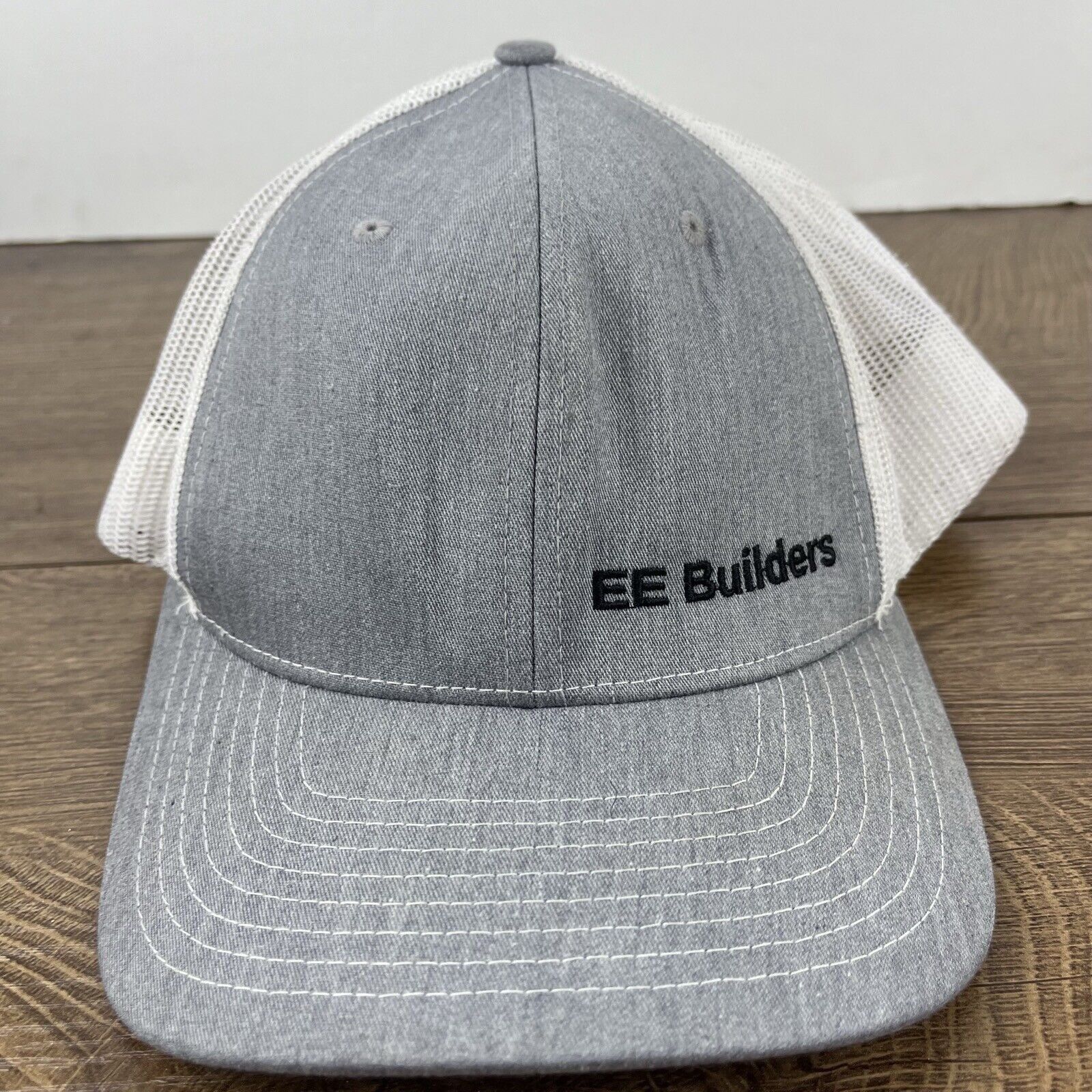 Other EE Builders Snapback Hat Gray Adjustable Hat Adult Fit Gray Size ONE SIZE - 5 Thumbnail