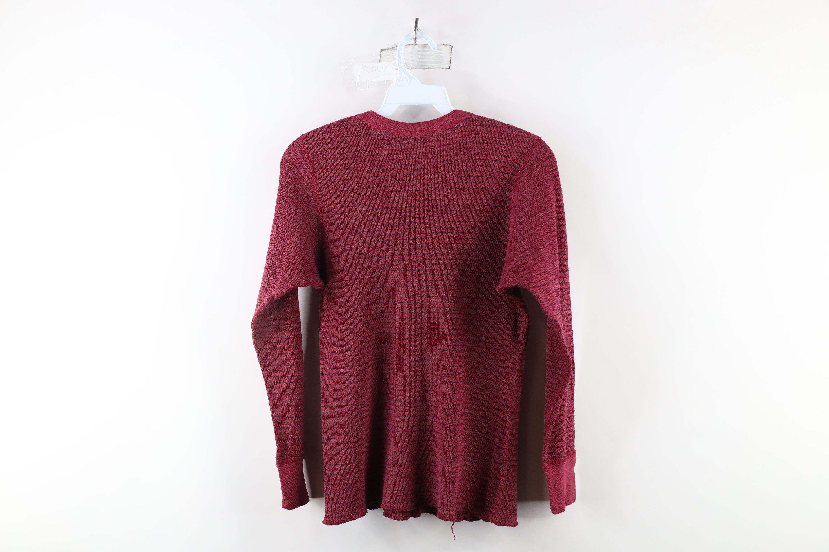 Vintage Vintage 70s Streetwear Thermal Waffle Knit T-Shirt USA Size US S / EU 44-46 / 1 - 8 Thumbnail