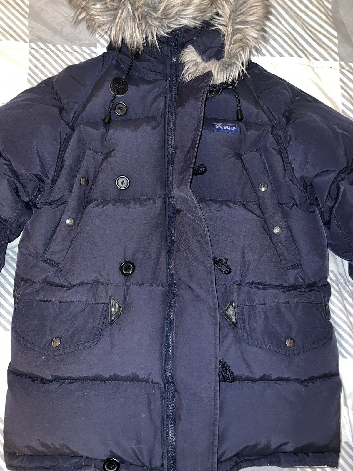 Stussy Stussy Micro Ripstop Down Parka Phantom Black | Grailed