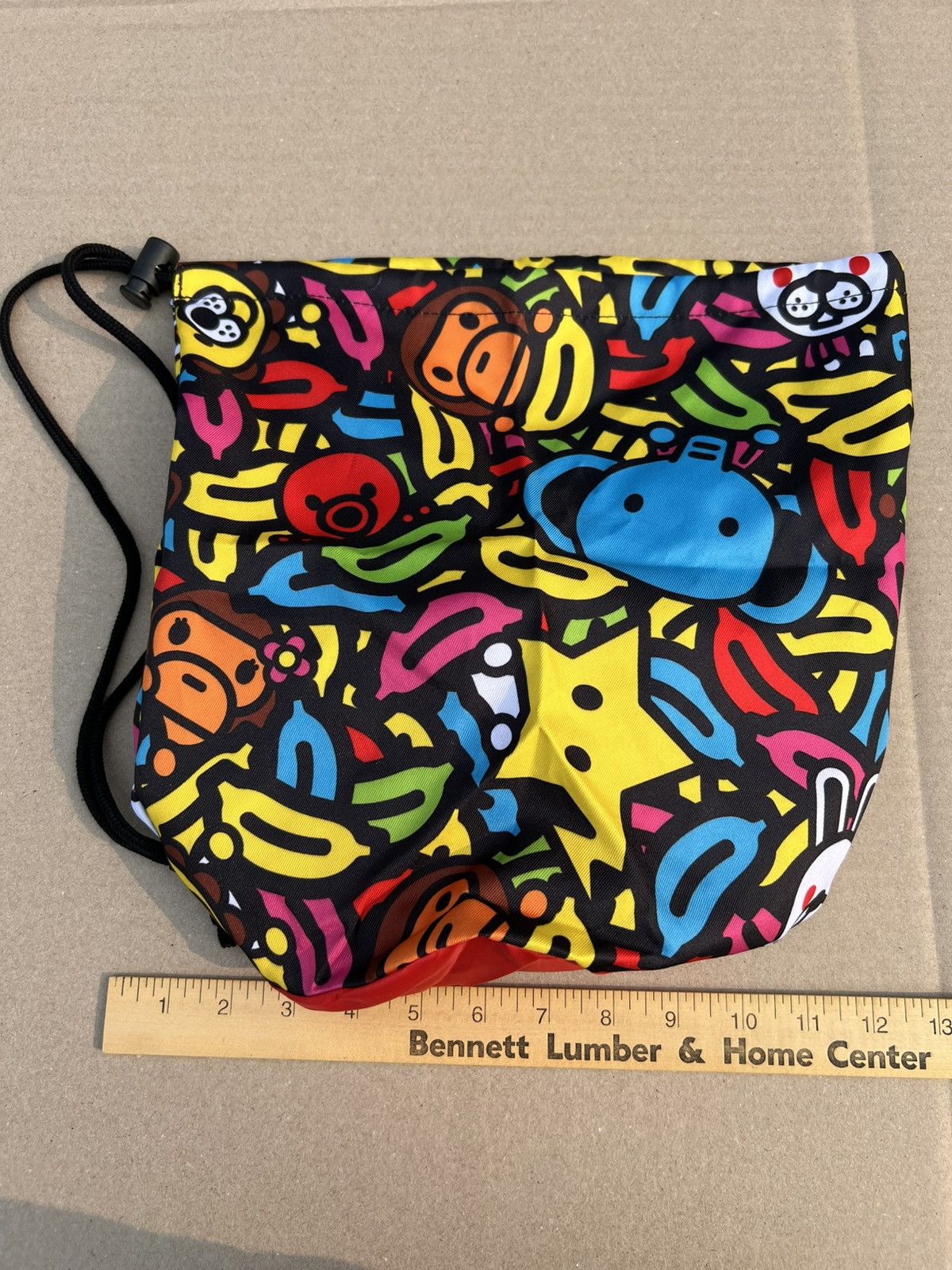 Bape BAPE Kids Baby Milo Drawstring Bag Size ONE SIZE - 1 Thumbnail