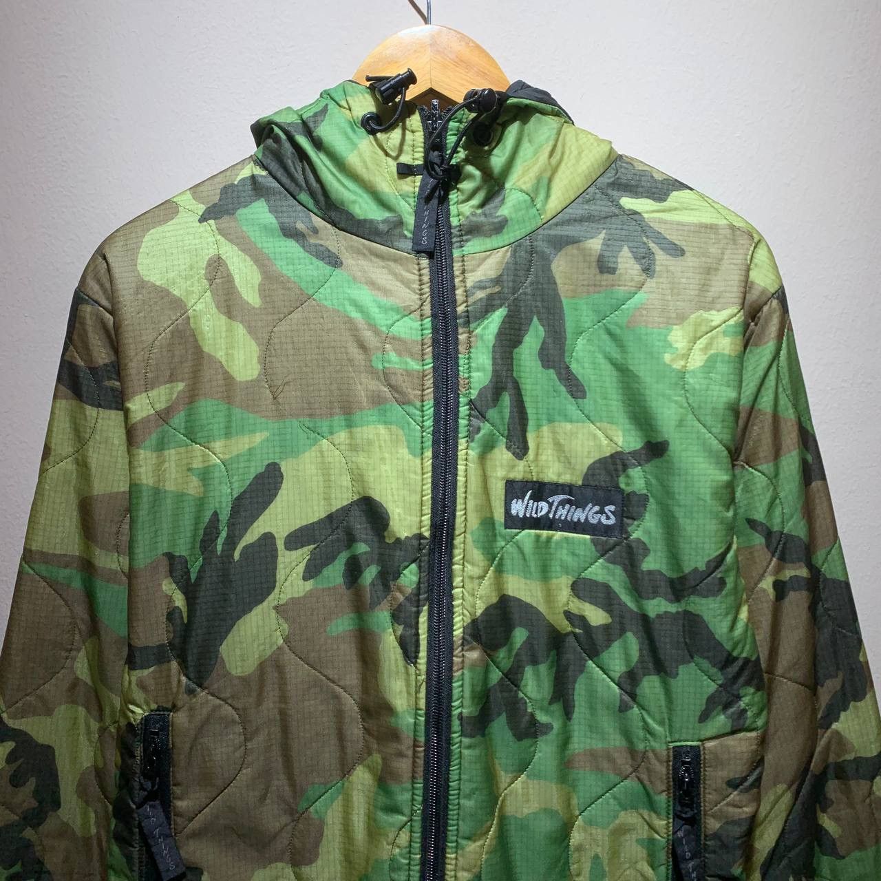 Wild Things Wild Things Camouflage Reversible Puffer Hood Jacket Size US S / EU 44-46 / 1 - 9 Thumbnail