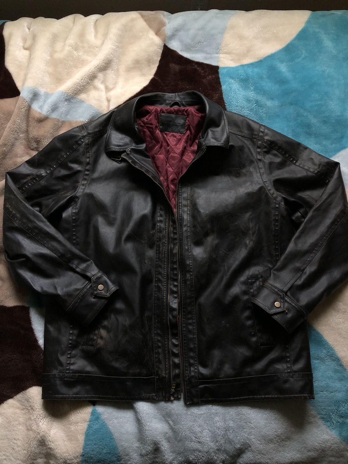 Denver Hayes × Vintage Vintage Denver Hayes Water Proof Biker Riding Jacket Size US XXL / EU 58 / 5 - 1 Thumbnail