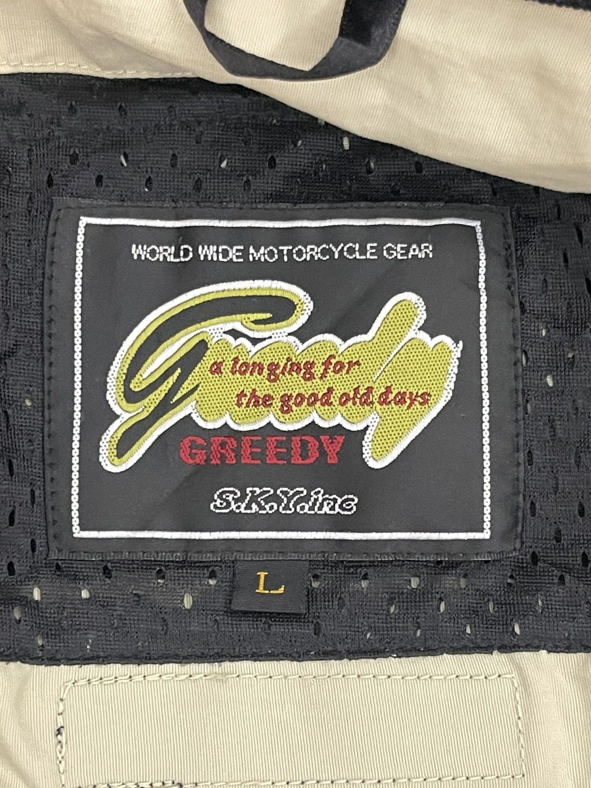 Greedy Genius Vintage Greedy S.K.Y. Inc Motorcycle Racing Jacket Size US L / EU 52-54 / 3 - 12 Thumbnail