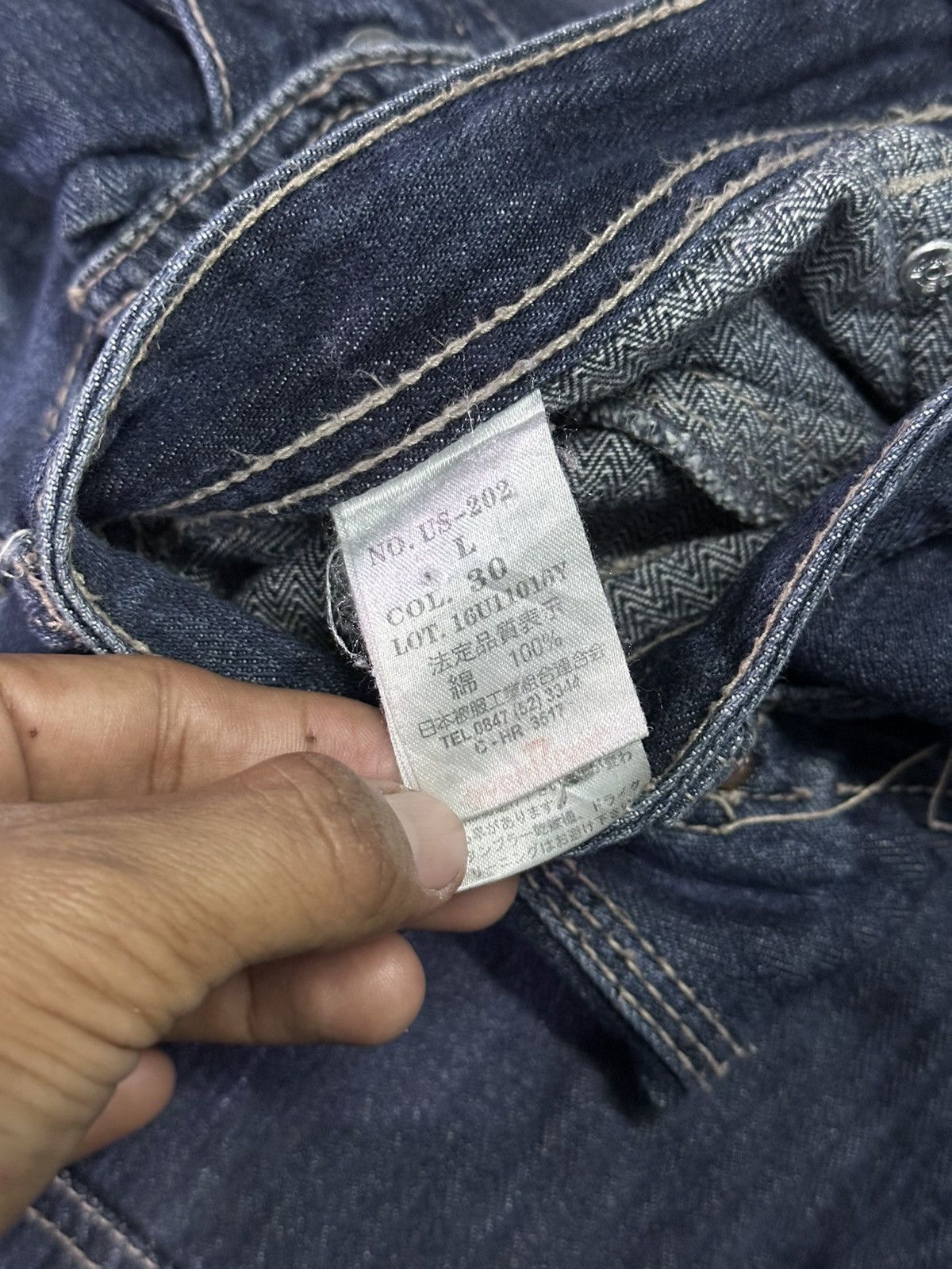 Japanese Brand Evenriver Multipocket Distress Denim . Size US 32 / EU 48 - 6 Thumbnail