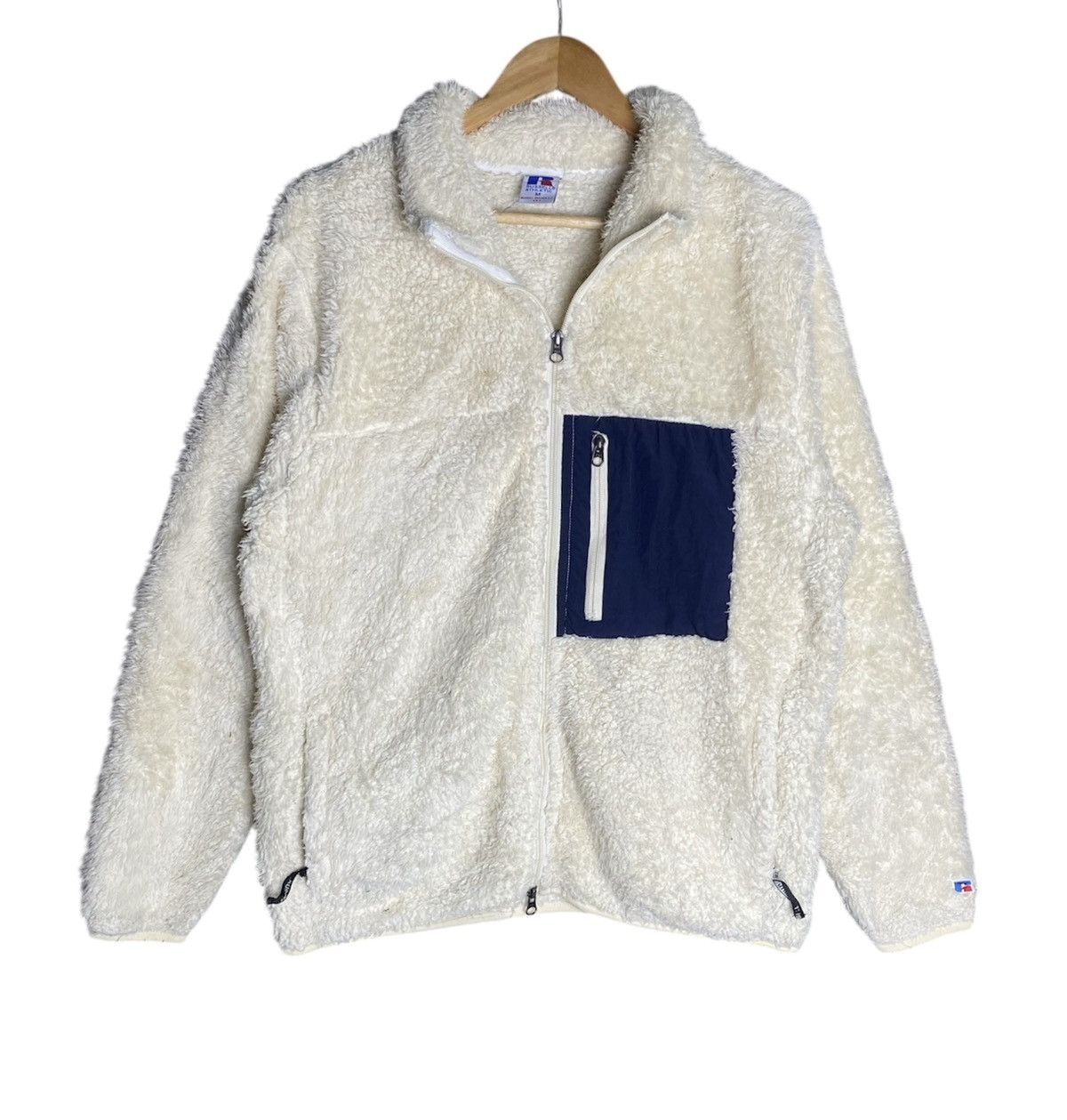 Russell Athletic Russell Athletic Deep Pile Fleece Jacket Size US M / EU 48-50 / 2 - 1 Thumbnail