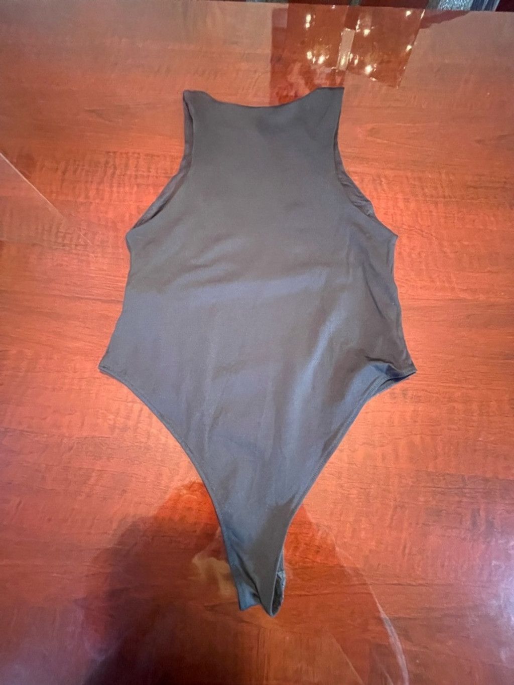 Zara New ZARA Black High Neck Bodysuit - Sz L Glam Basic Goth Size L / US 10 / IT 46 - 7 Thumbnail