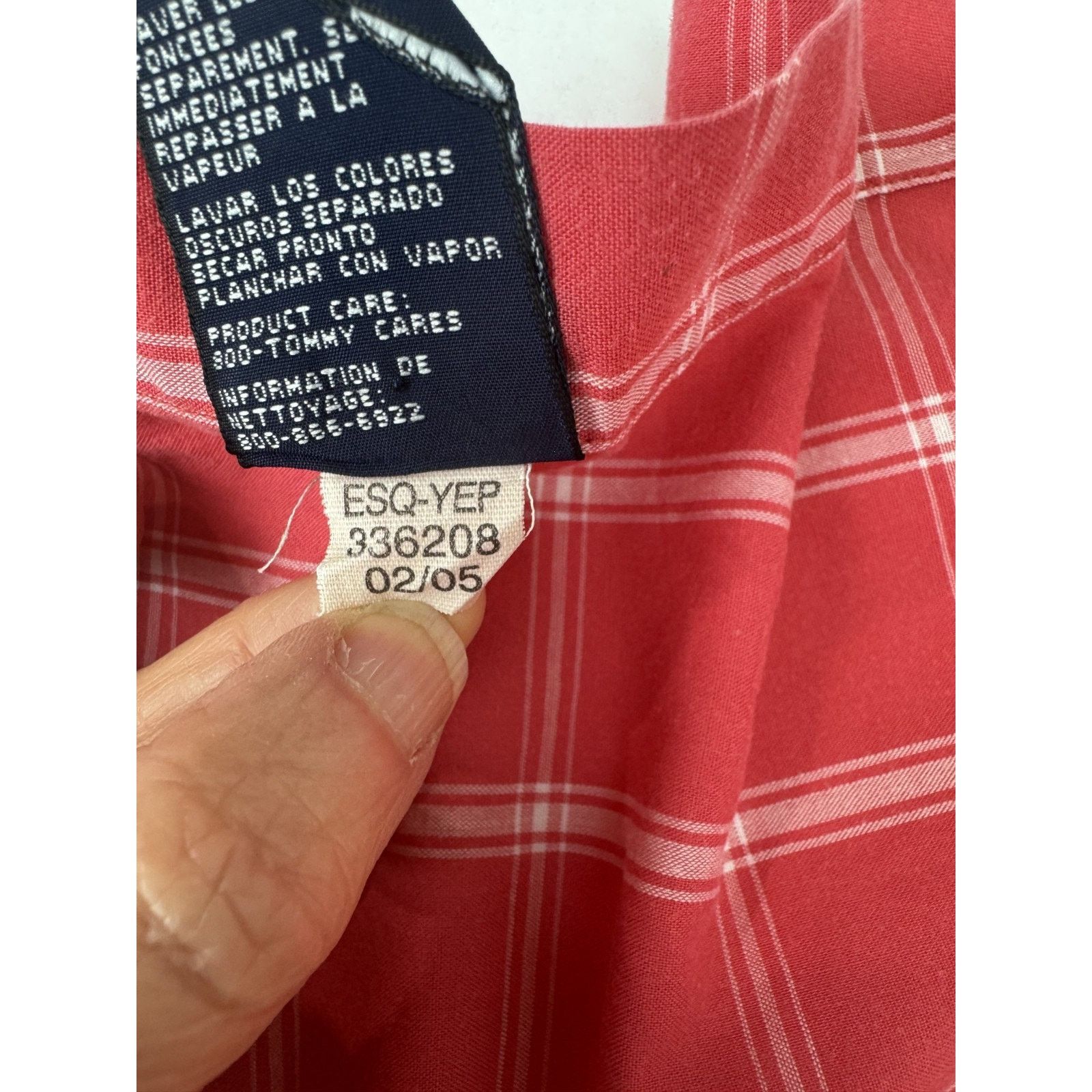 Tommy Hilfiger Y2K Vintage Tommy Hilfiger Button Down Shirt XXL Logo Preppy Size US XXL / EU 58 / 5 - 6 Thumbnail