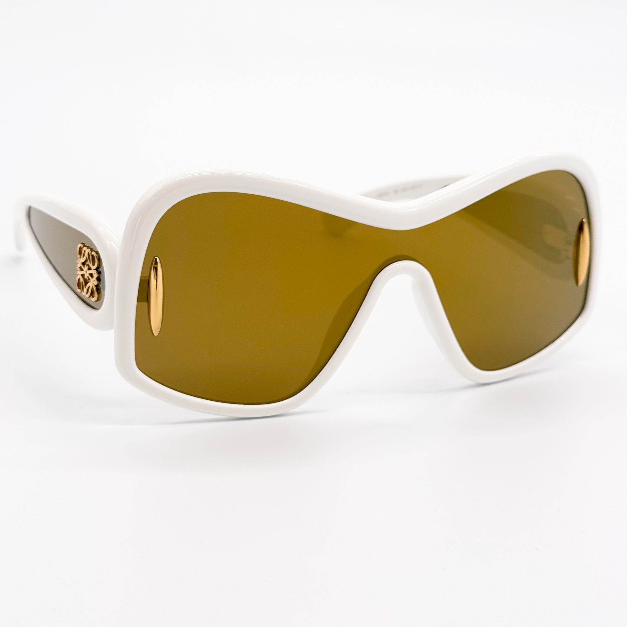 Loewe NEW LOEWE SUNGLASSES LW40131I 25G WHITE UNISEX EYEWEAR LOEWE Size ONE SIZE - 5 Thumbnail