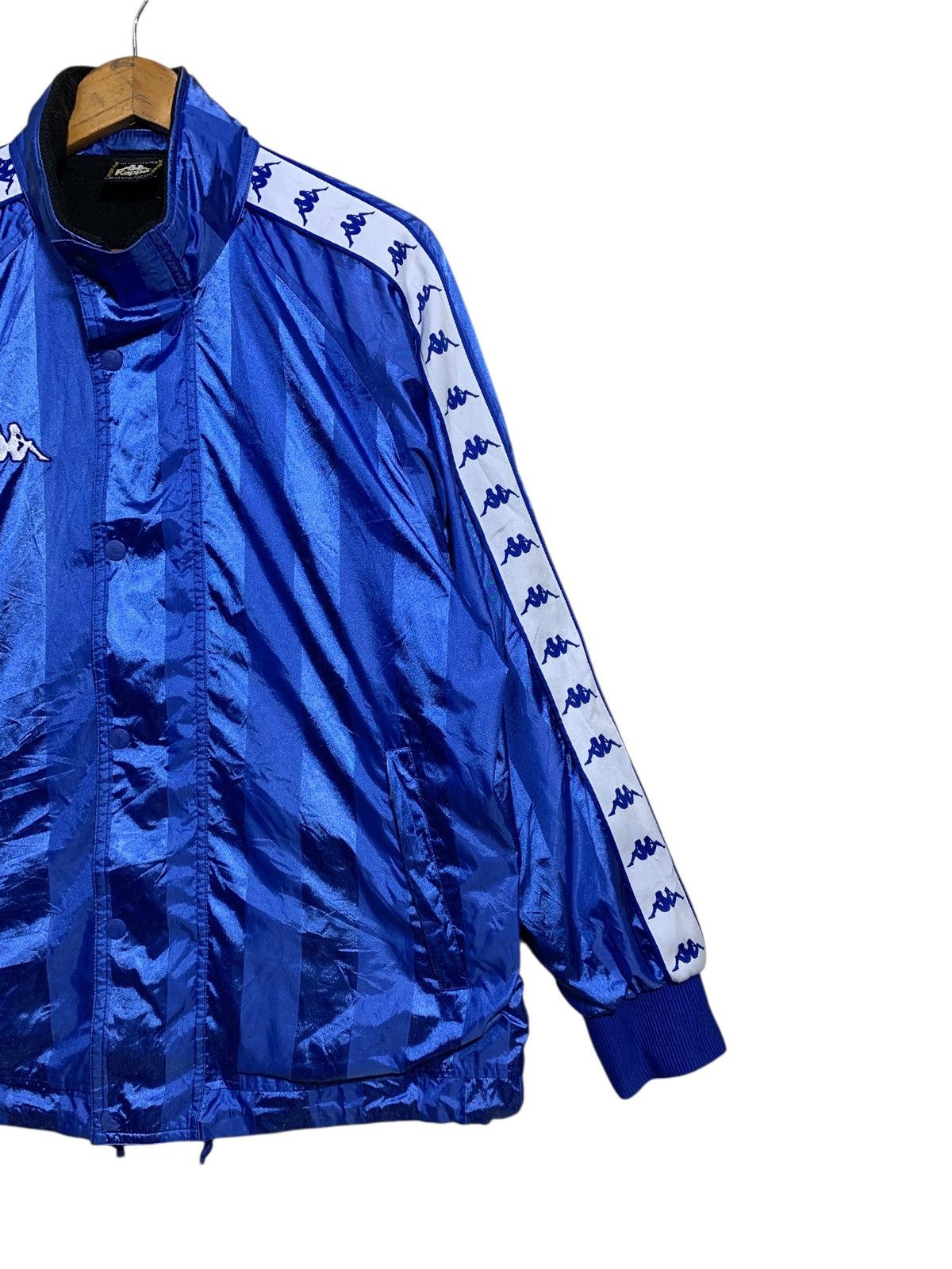 Kappa 🔥VTG KAPPA SIDETAPE BLUE TRACKTOP Size US M / EU 48-50 / 2 - 4 Thumbnail
