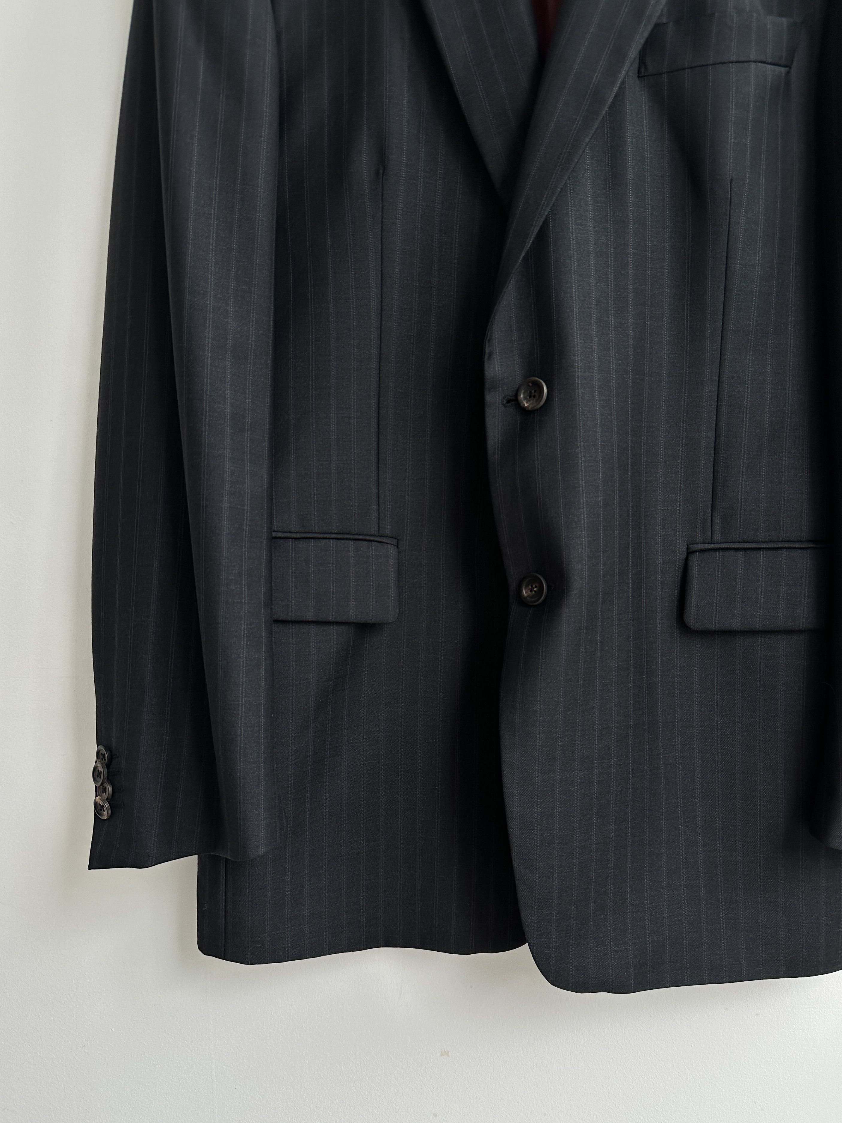 Ermenegildo Zegna Ermenegildo Zegna Black Wool Blazer Size 48R - 5 Thumbnail