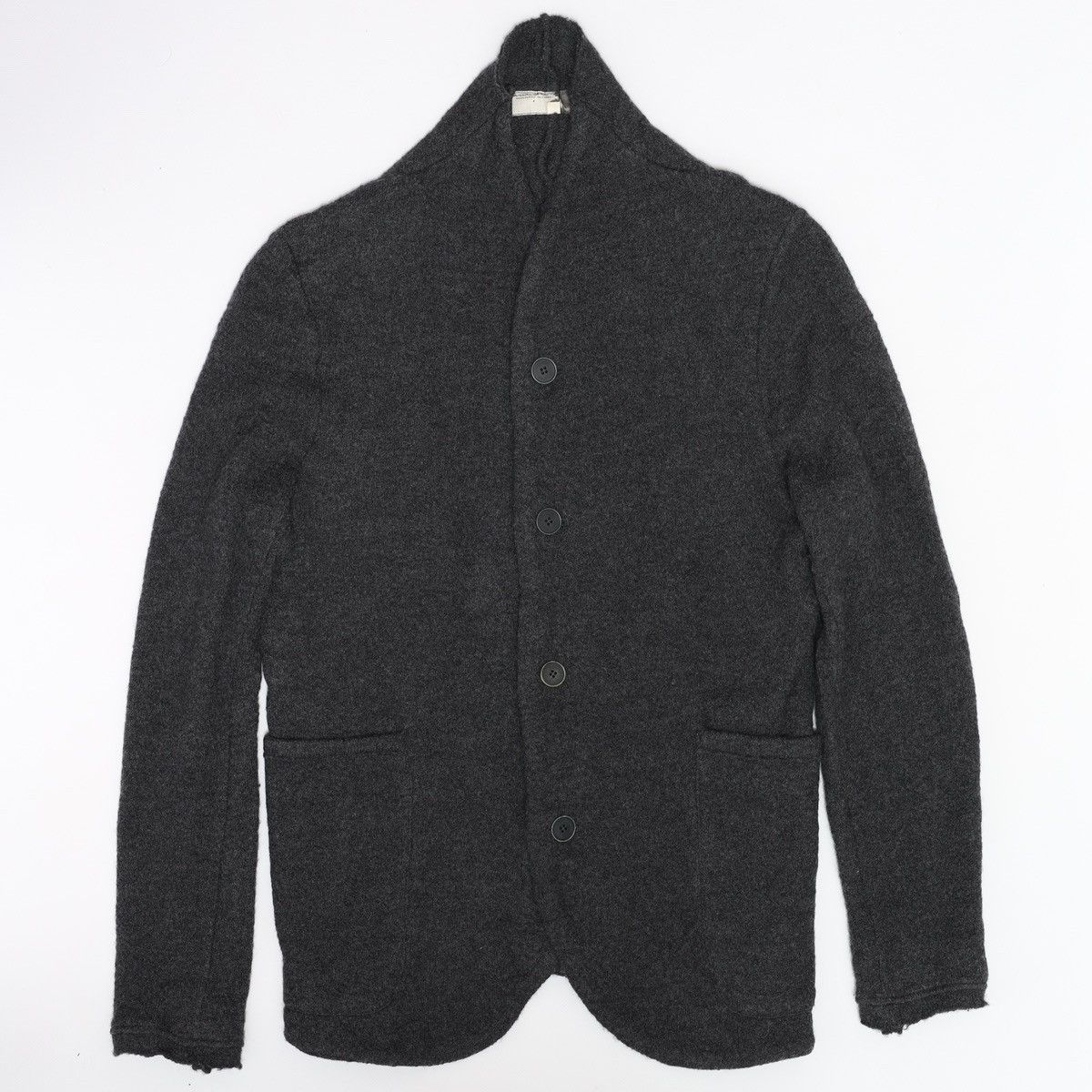 Hannibal. Hannibal Wool Blazer Jacket Dark Grey Size US S / EU 44-46 / 1 - 1 Thumbnail