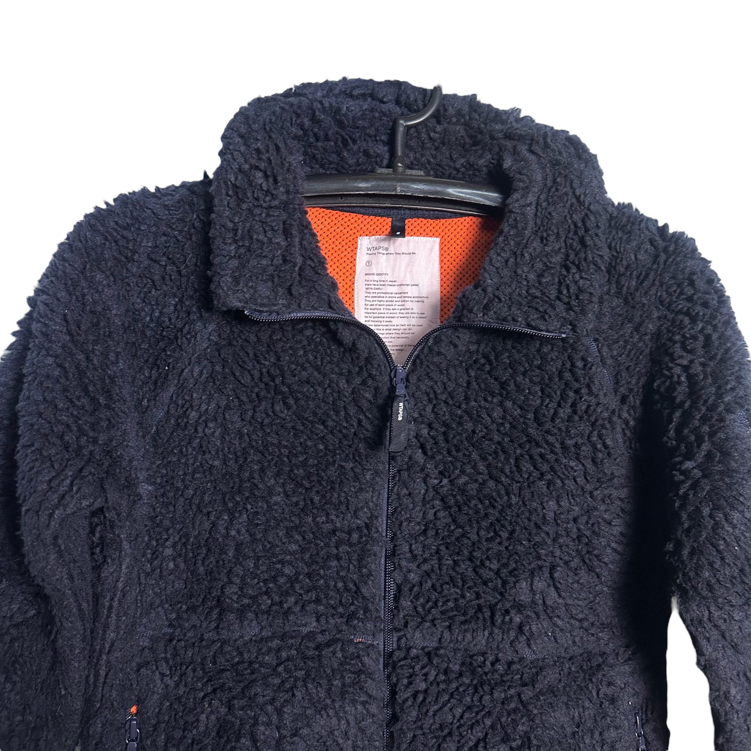 Wtaps 🔥RARE🔥Wtaps Japanese Brand Sherpa Fleece Jacket Size US S / EU 44-46 / 1 - 2 Thumbnail