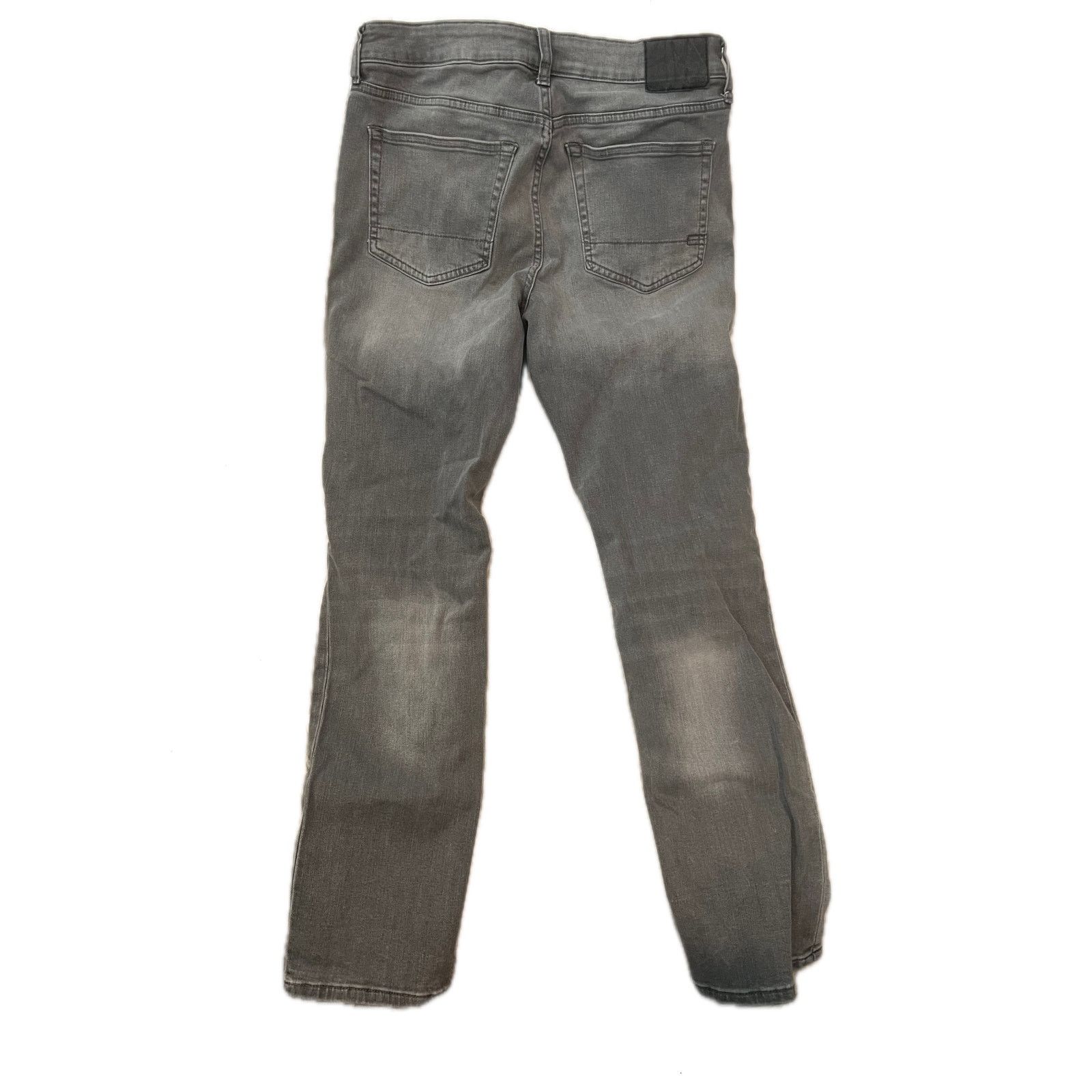 Aeropostale Aeropostale Skinny Gray Distressed Jeans Mens 33x32 Size US 33 - 2 Thumbnail