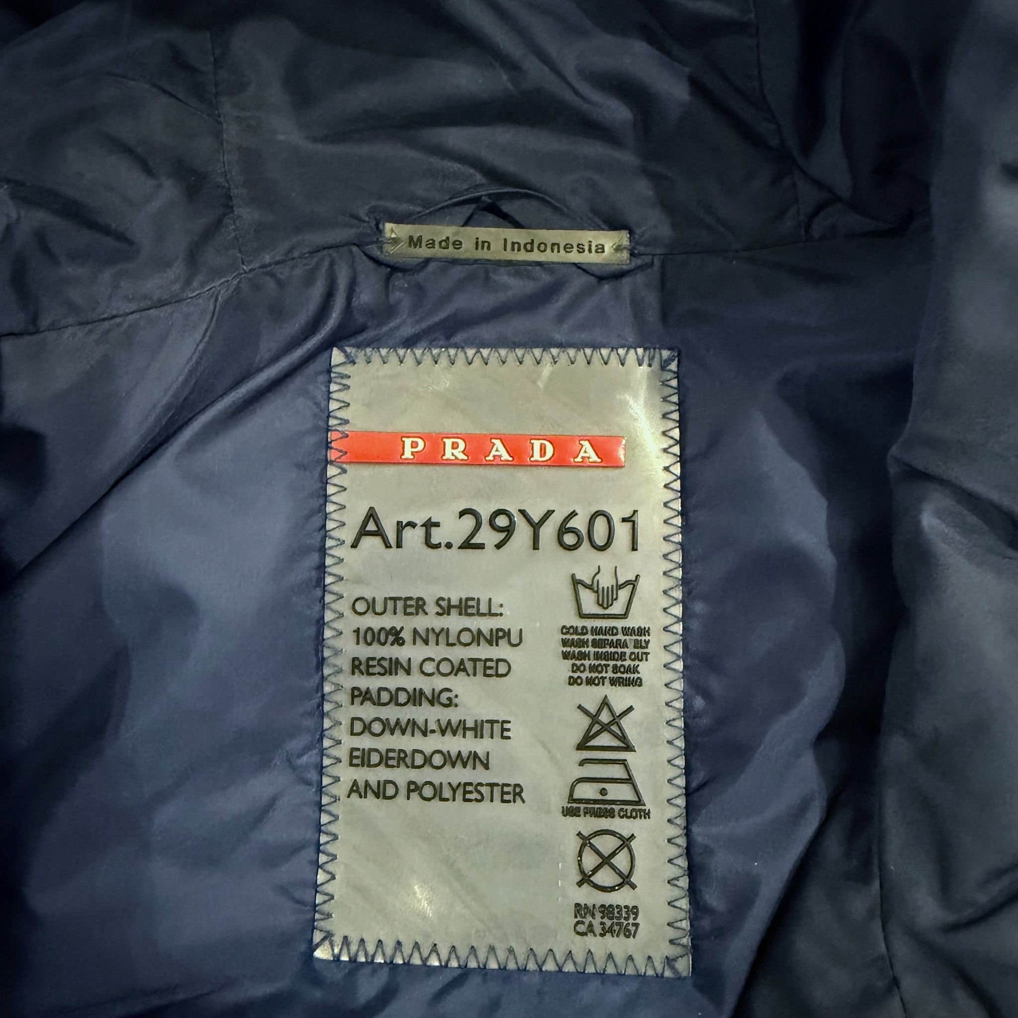 Prada 2013 Prada Sport Puffer Padded Goose Down Hooded Jacket Size S / US 4 / IT 40 - 7 Thumbnail