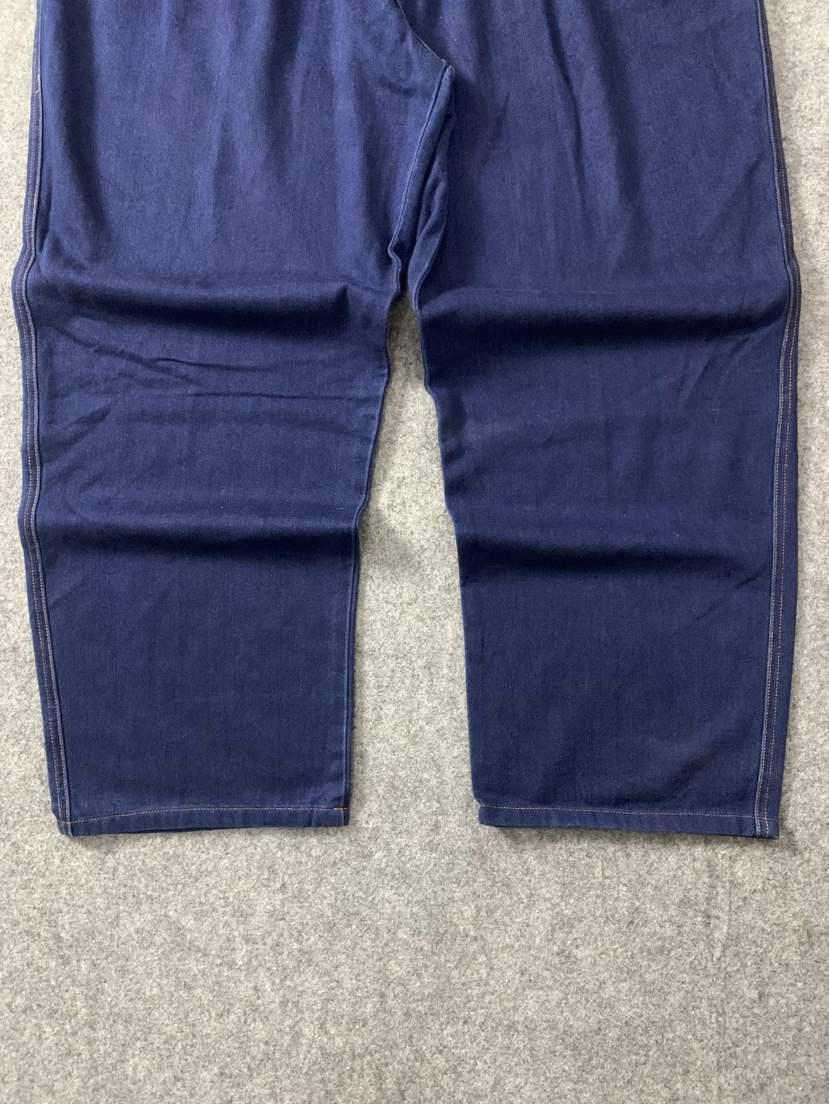 Hardy Amies Rare Dark Blue 'Hardy Amies Sport' Y2K Baggy Fit Longpants Size US 34 / EU 50 - 6 Thumbnail