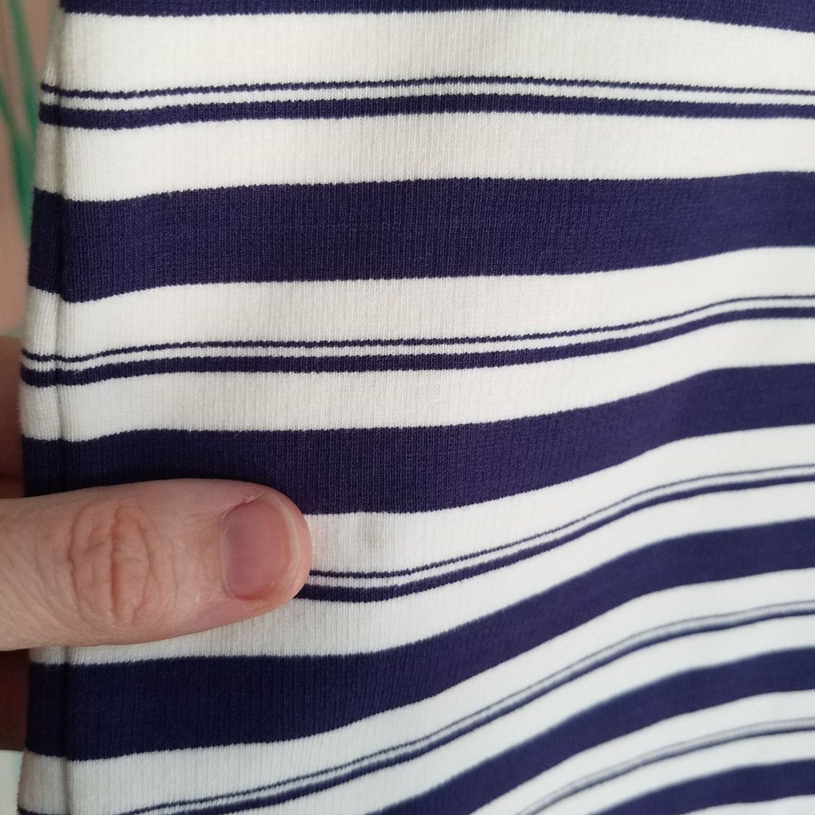 Jack Wills Jack Wills striped mini tank dress sz 10 navy white Size L / US 10 / IT 46 - 8 Thumbnail