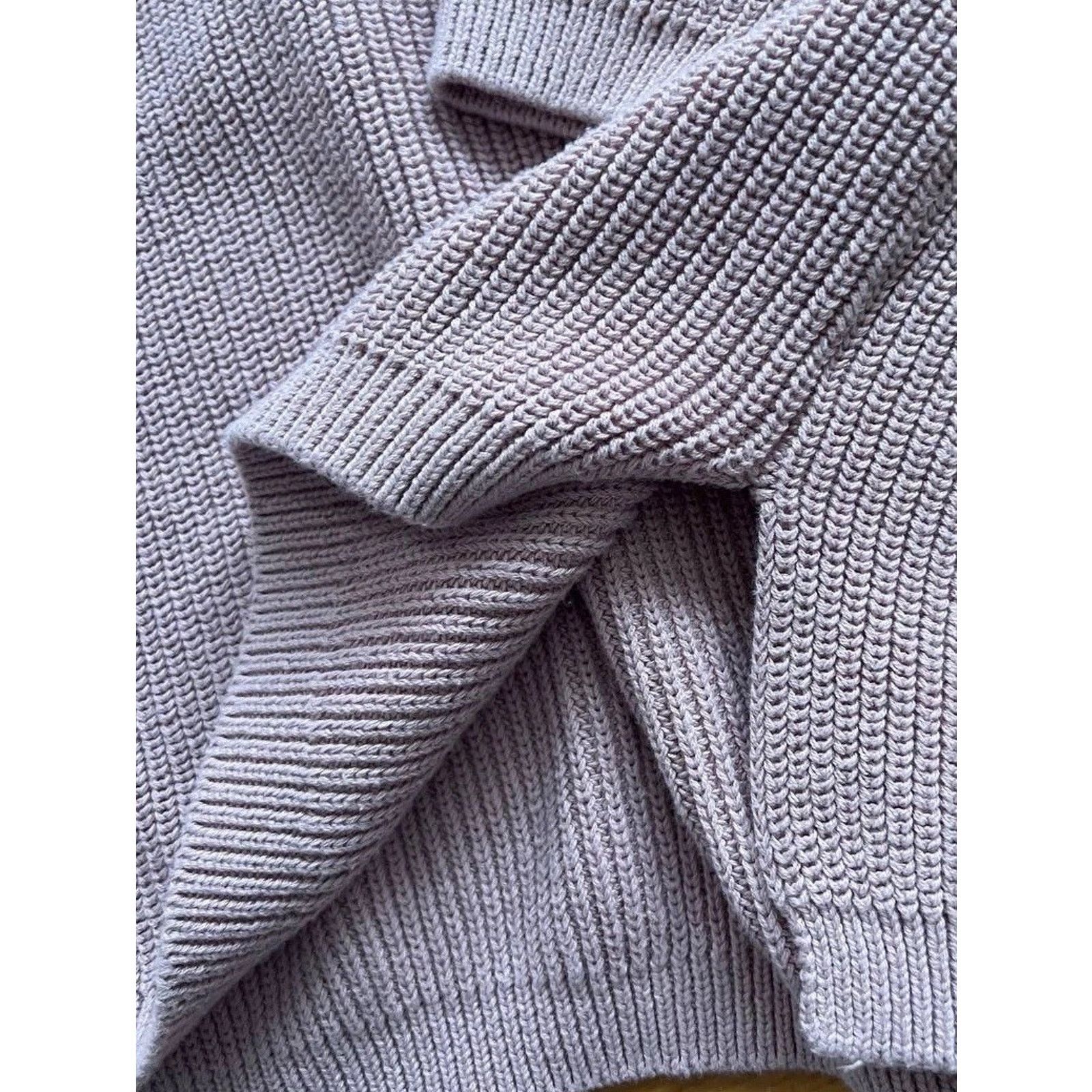 Anonymous Ism Womens 525 Sweater Crew Neck Size Large 100% Cotton A001462 Size L / US 10 / IT 46 - 5 Thumbnail