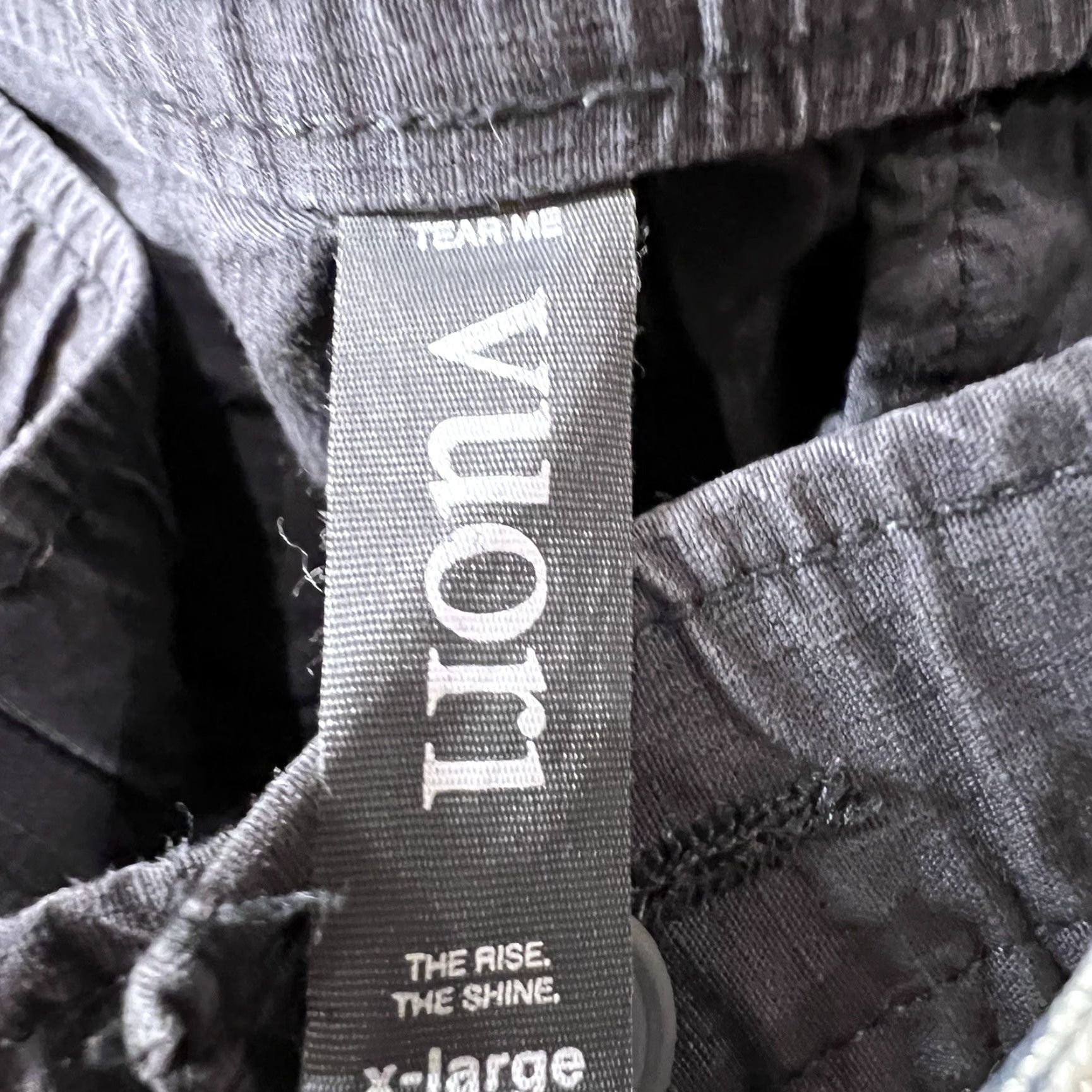 Vuori Vuori Pants Mens XL Gray Ripstop Drawstring Elastic Waist Zip Pocket V412 Size US 36 / EU 52 - 5 Thumbnail