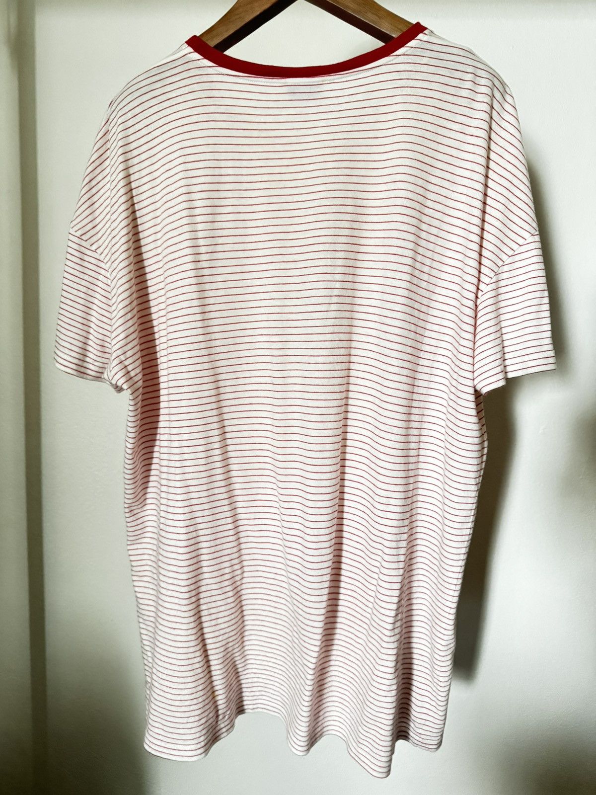 Saint Laurent Paris 2015 Hedi Slimane Oversize Stripe Tee Size US XS / EU 42 / 0 - 2 Thumbnail