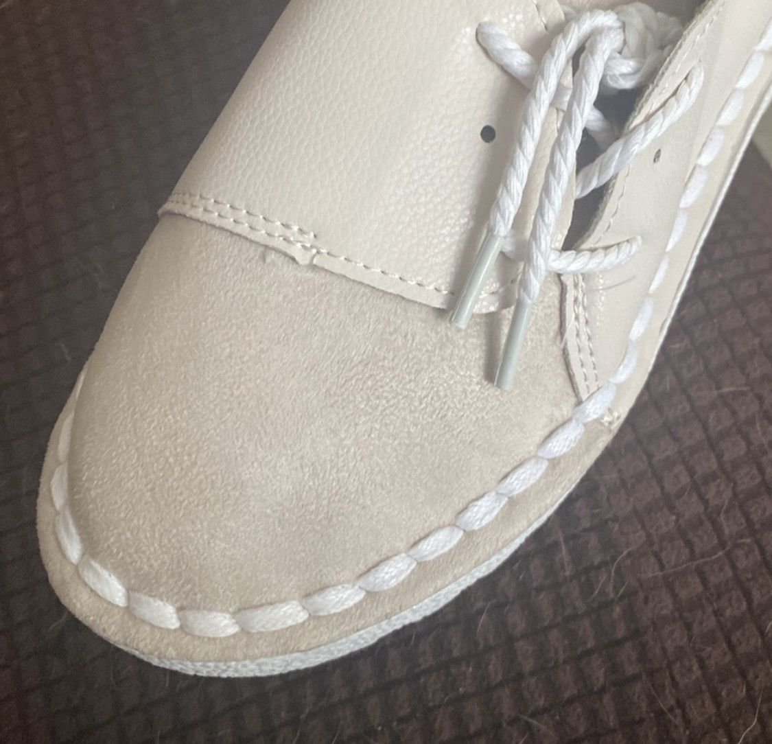 Other WOMANS CANVAS SUEDE TIP LEATHER FLATS LACEUP SLIPON LOAFERS Size US 11 / IT 41 - 12 Thumbnail
