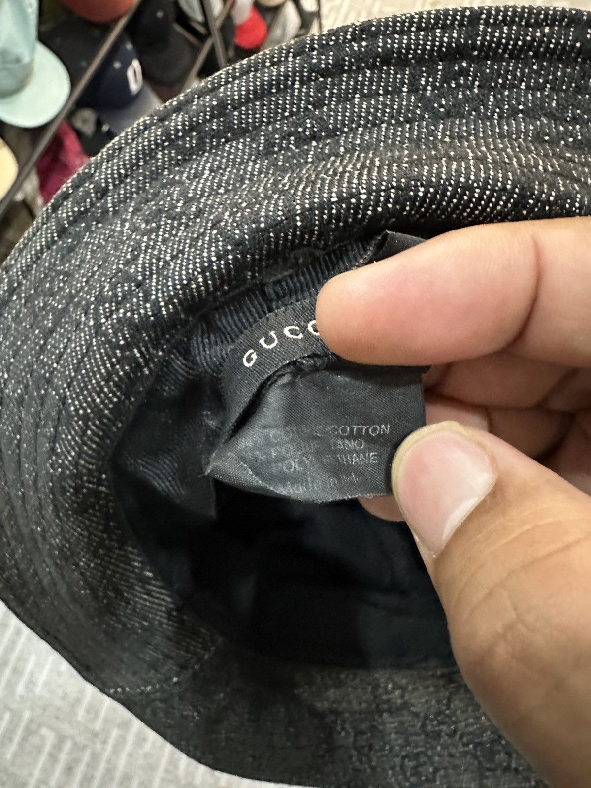 Gucci Classic Gucci GG Monogram Hat Size Medium Size ONE SIZE - 10 Thumbnail