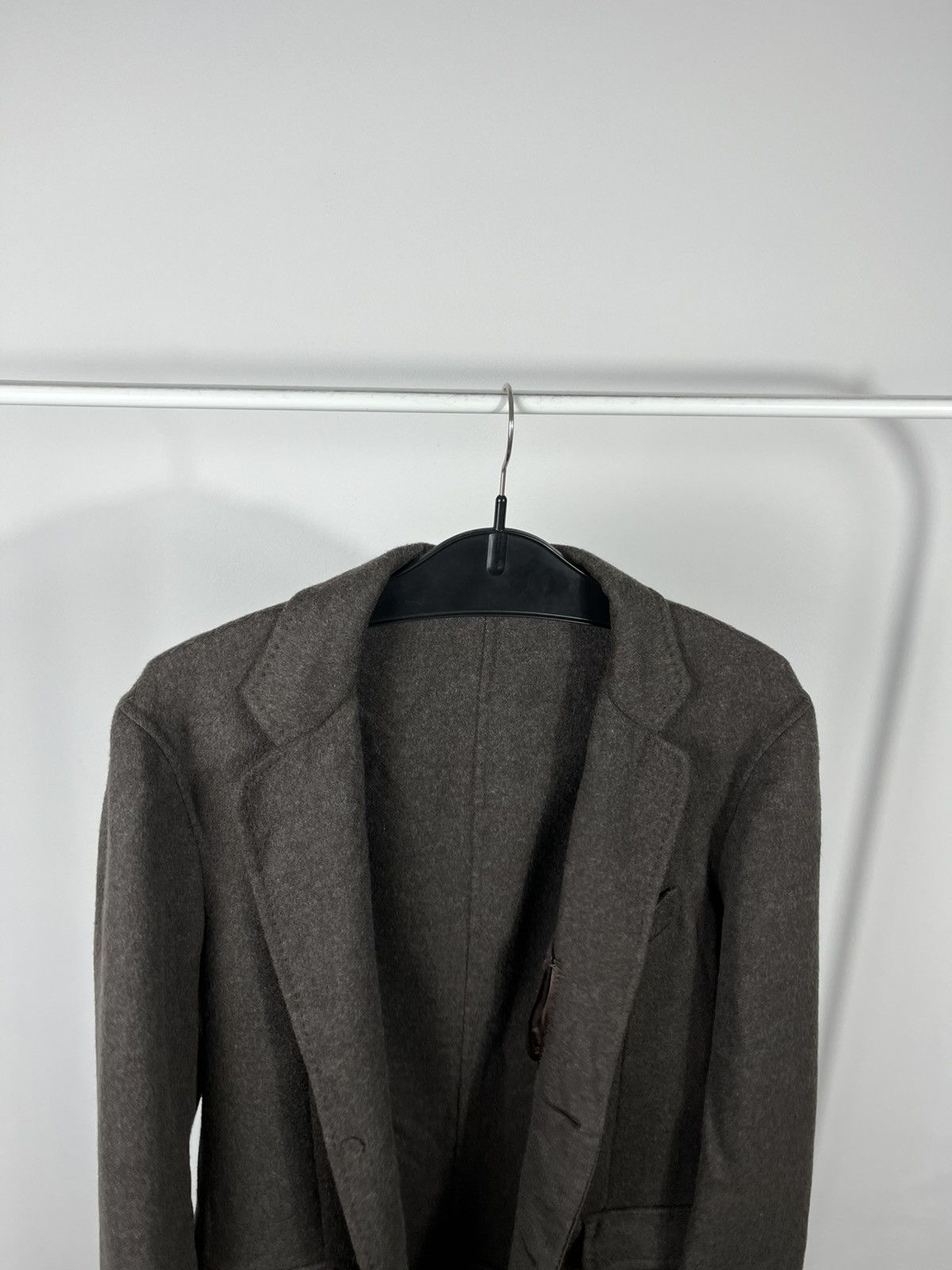 Other I Venturini Women’s Wool Coat Brown Made in Italy Size L / US 10 / IT 46 - 12 Thumbnail