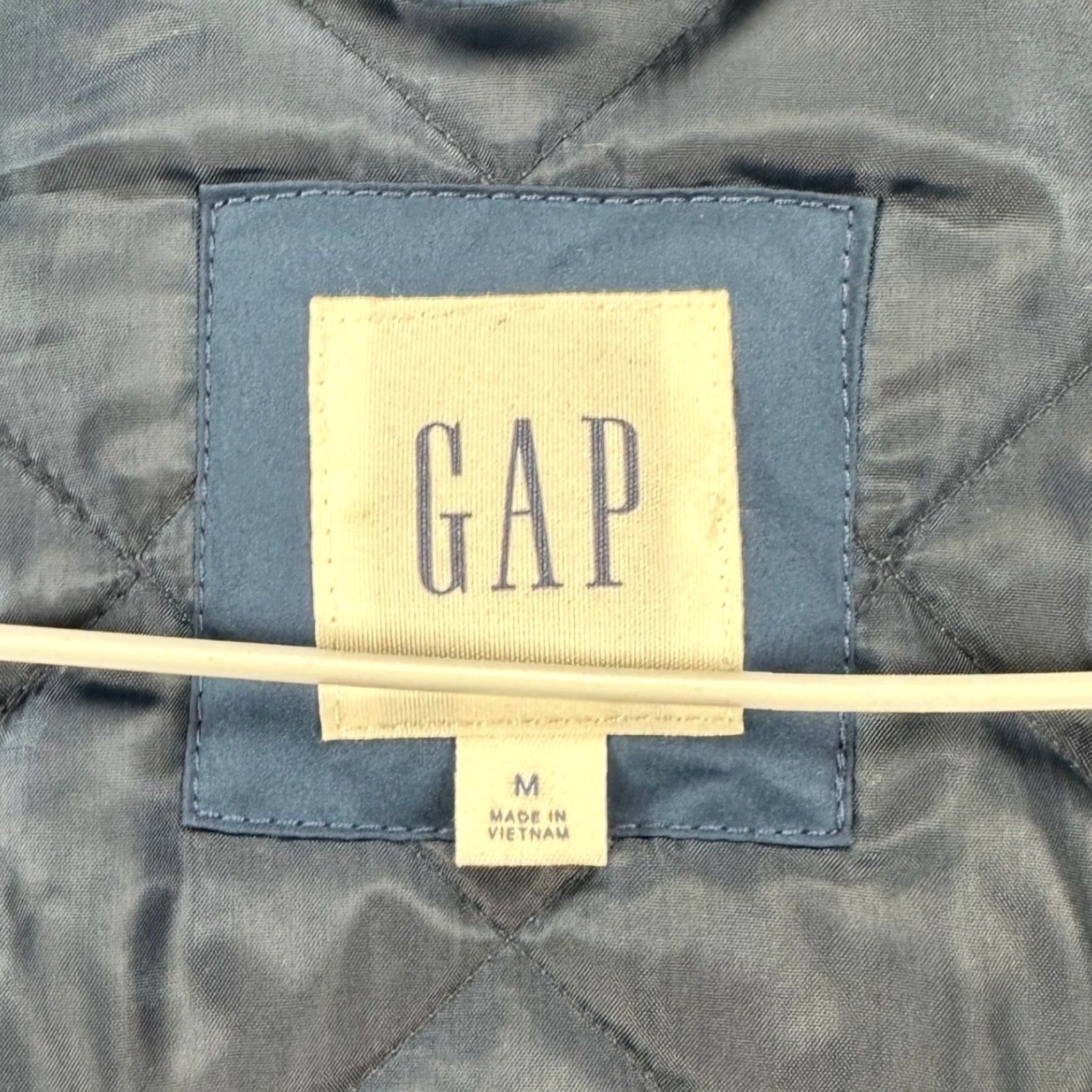 Gap GAP Jacket Womens Medium Quilted Blue Barn Utility Pockets Snap Button Outdoor Size M / US 6-8 / IT 42-44 - 5 Thumbnail